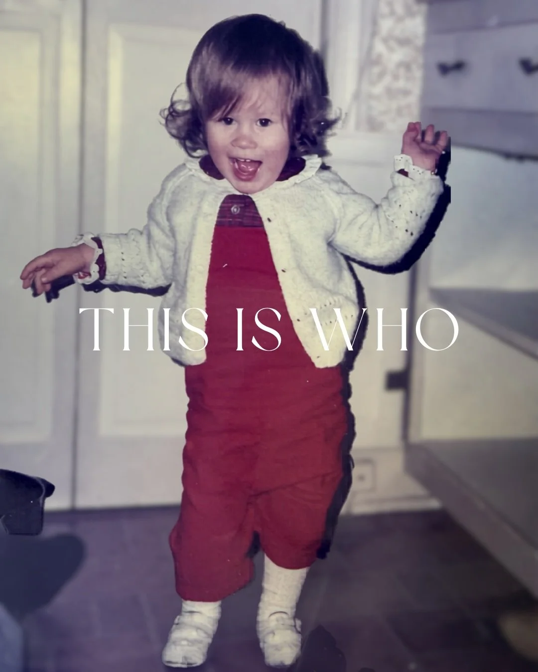 THIS is who&rsquo;s behind it all! 

I had to jump on this trend because it was the perfect excuse to share a few baby photos. Looking back, I guess I&rsquo;ve always loved putting things together and noticing the details. 

Now I get to design homes