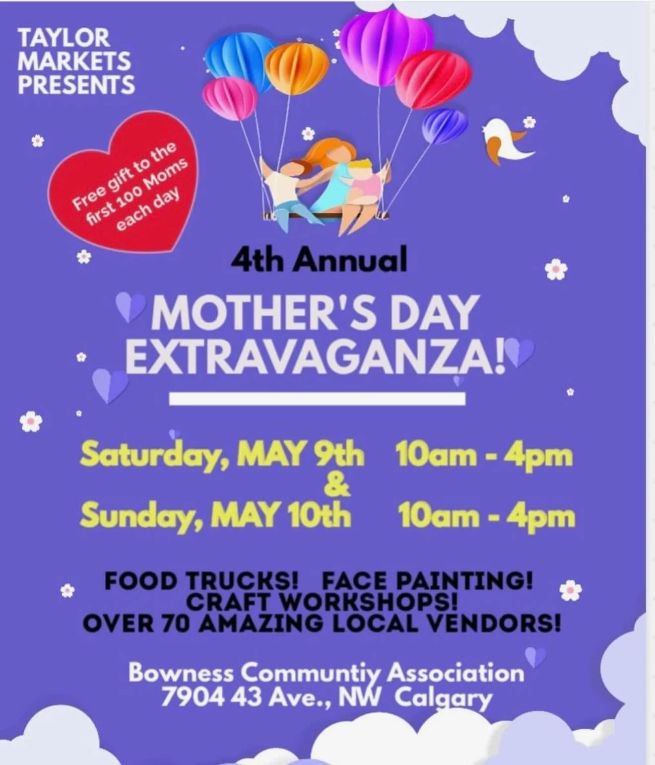 4Th Annual Mother's Day Extravangaza