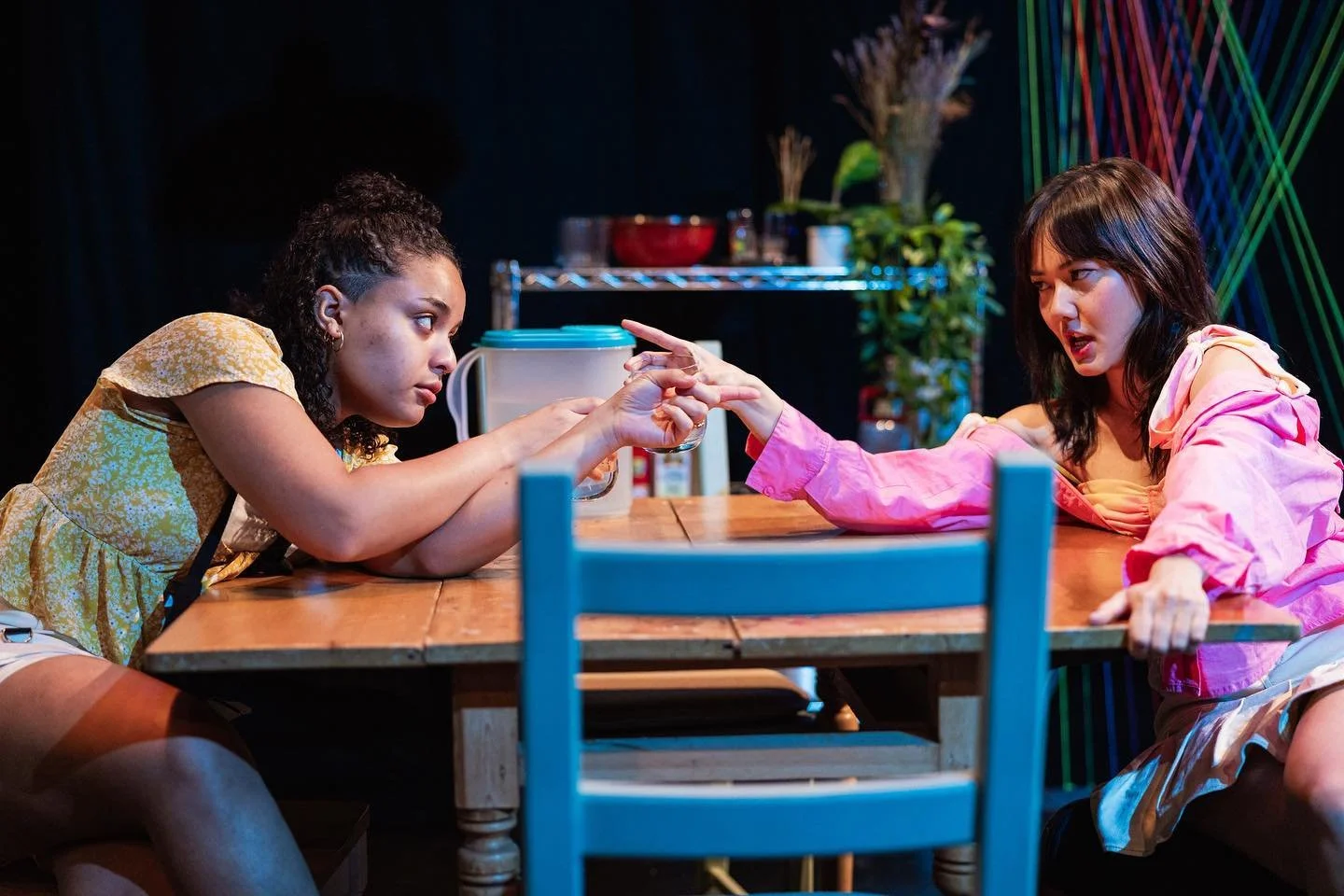 Laurel- happy, healthyish. Pt. 1 of 2 
 Wowowow  As I Was, Not As I Am by August Hakvaag. This show really stretched me as an actor. Portraying Laurel was a tragic and beautiful experience &amp; thank you so so much to all the beauties that came to s