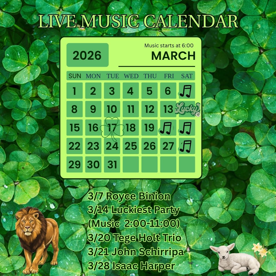 Whiskey Creek Live Music Schedule March 2026.jpg