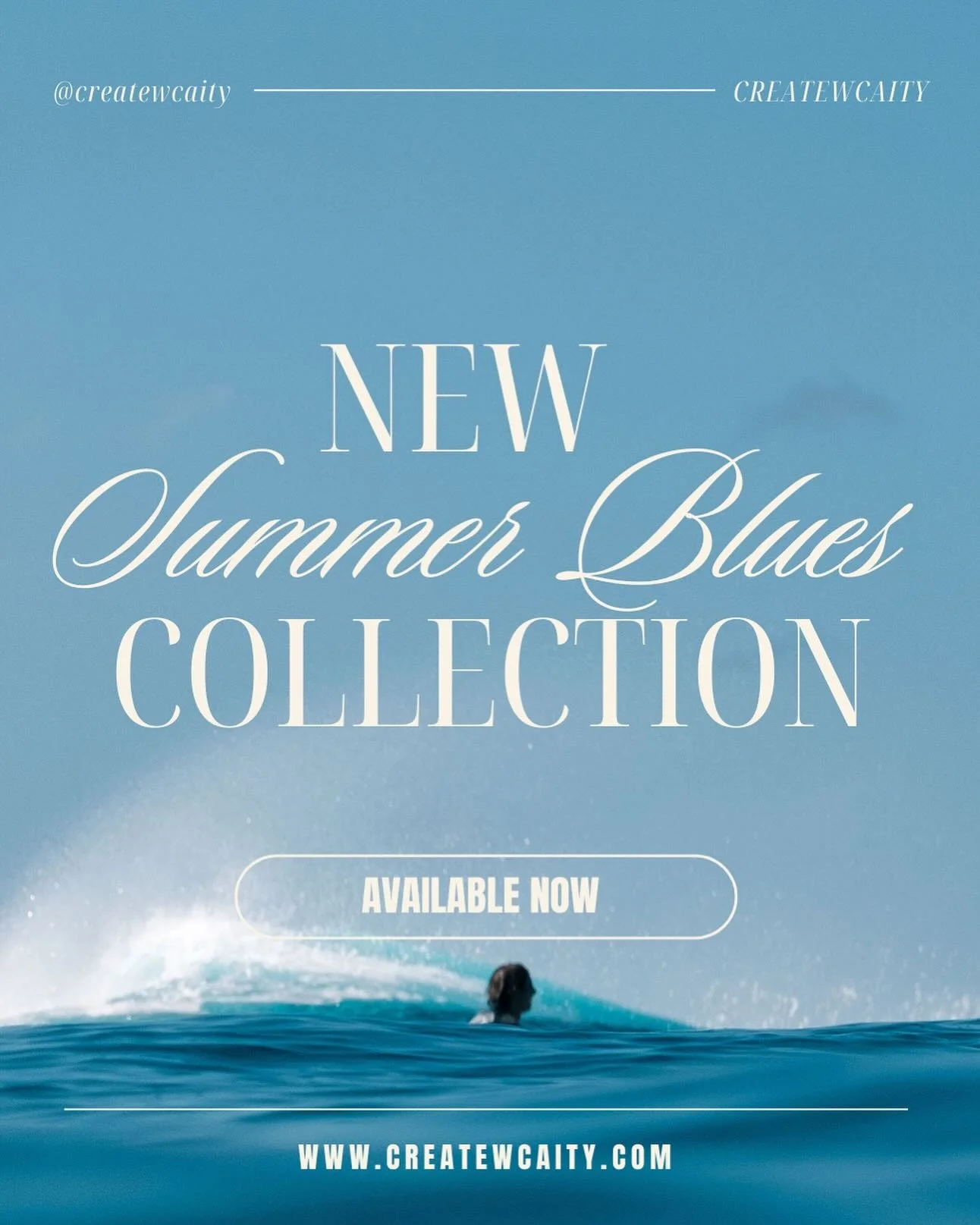 Summer Blues Collection is now live!
Visit the website in my bio to discover the latest CreatewCaity designs — sustainable, affordable, and one-of-a-kind jewelry inspired by the beauty of the East Coast. From beachy necklaces to timeless rings,