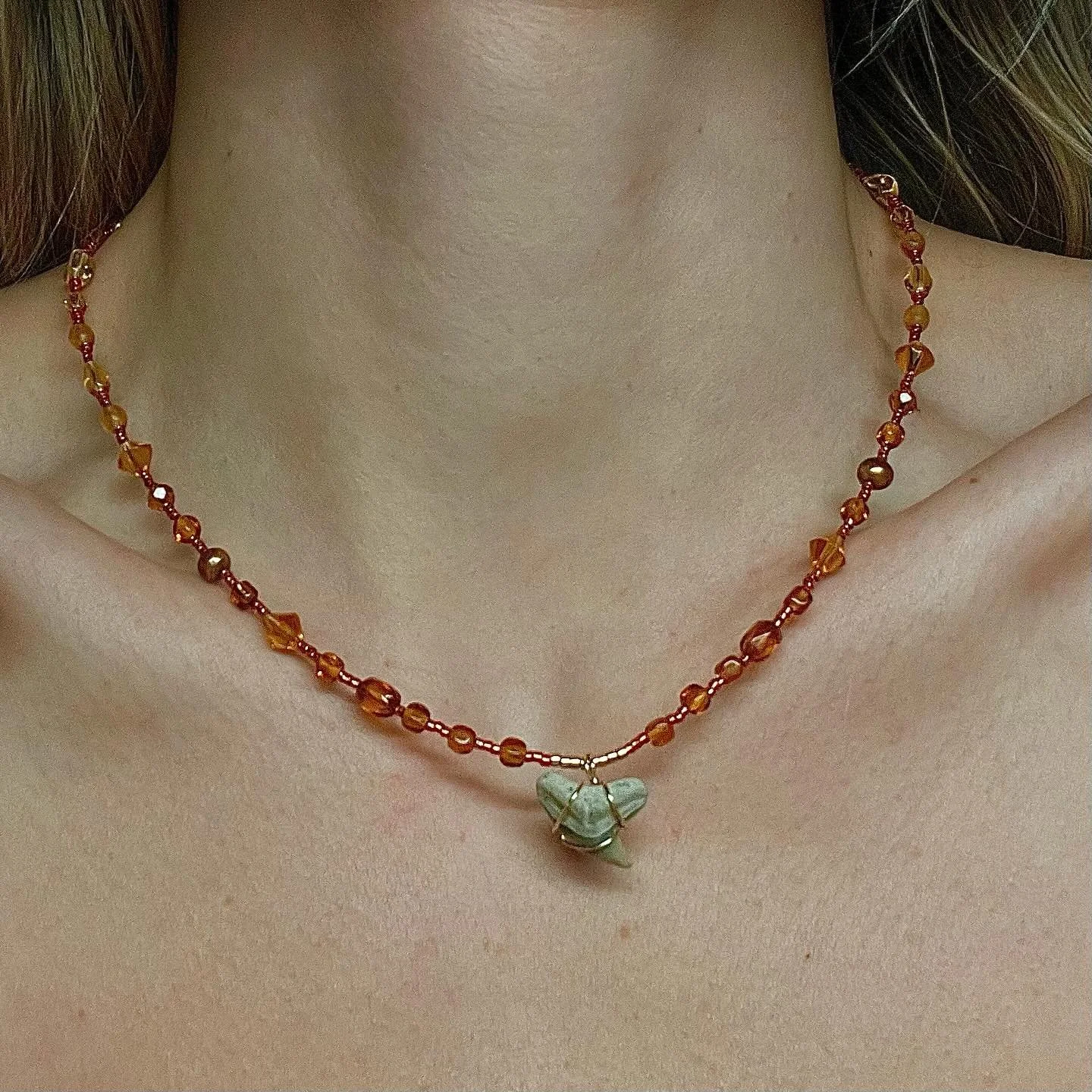 ✨Just a glimpse of the glow ✨
.
✧ Golden Hour Collection drop tonight at 9PM🌞
.
✧ More jewels are on the way&hellip; think bracelets, earrings + rings 🌙🧡
.
✧ Turn notifications ON so you don&rsquo;t miss the chance to score these one of a kind pie