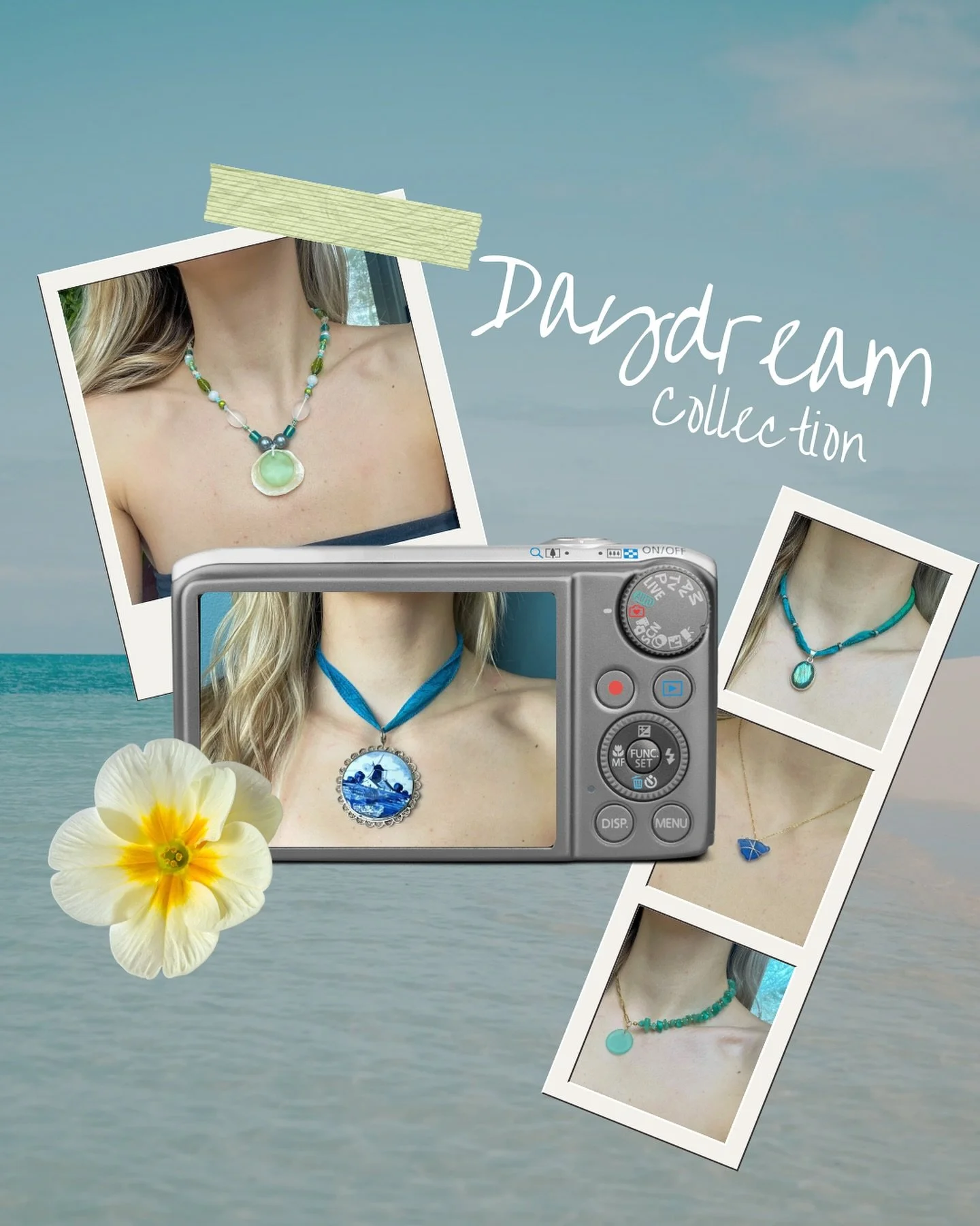 Daydreams Collection now available: 
🌸 Almost 90 new one of a kind pieces to choose from! 
🌼 We&rsquo;re making your daydreams of summer come alive!
🌷 Sustainably made for your softest era by bringing vintage a fresh life. 
🌻 LET YOUR STYLE BLOOM