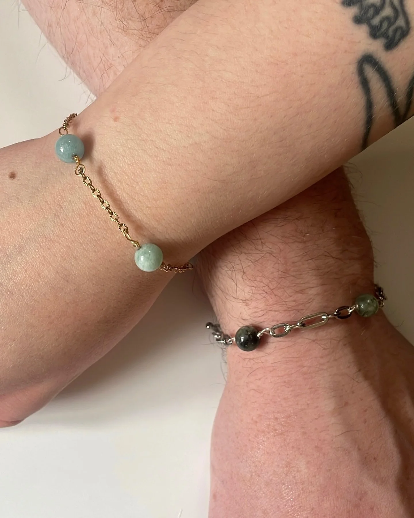 Custom Couple Eye Color Bracelets 🤍

Made to match your eyes, your love, your story. Each bracelet is handcrafted to reflect the exact shades that make you two uniquely you 👁️💫

A subtle, meaningful way to keep each other close &mdash; whether you