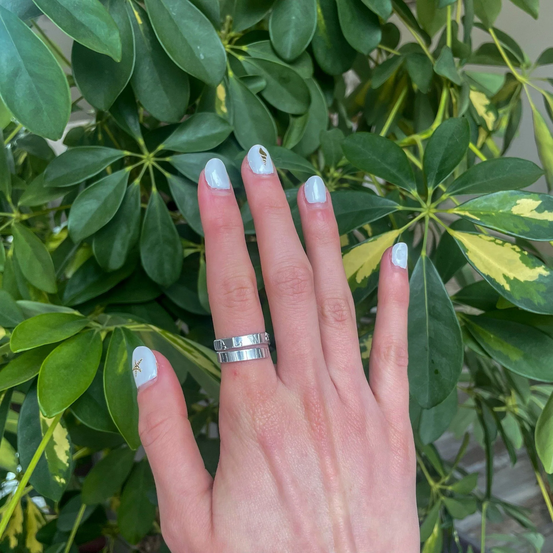 "Always" Stamped Ring