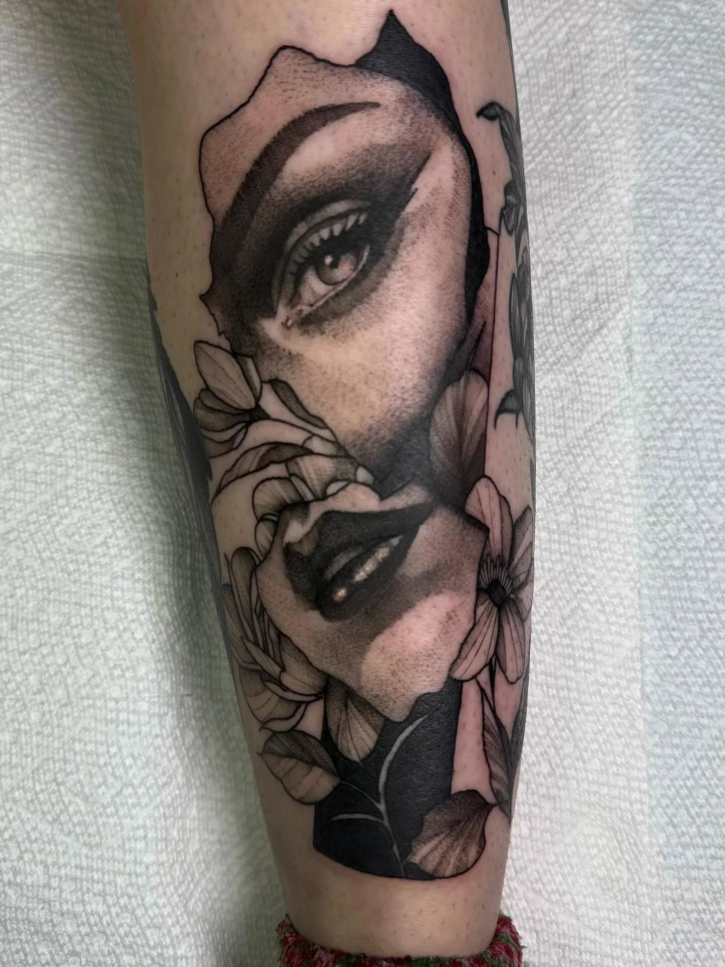 Another session on @lizamashburn leg 🫶