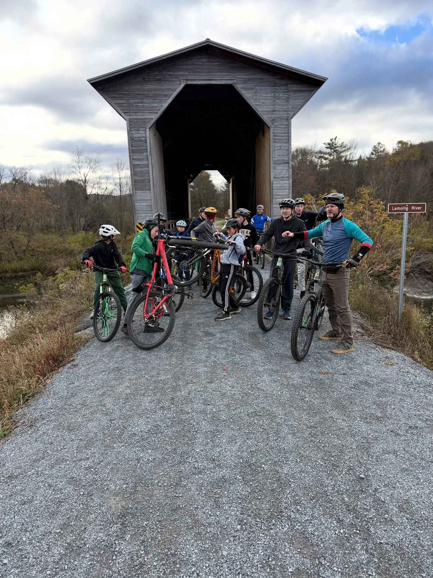 Got a chance to ride the @lamoillevalleyrail to the new Wolcott trail network with some students from @hazen_union this week! 

Super exciting to have new trails in the area and get more kids out exploring them. 

#wolcottvt #hardwickvt #lvrt #lamoil