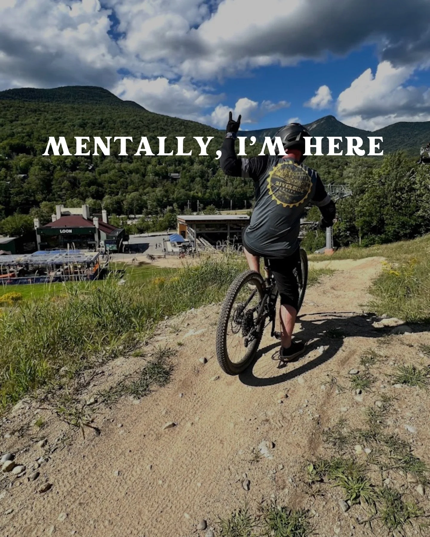 Where&rsquo;s your happy place on a bike? 

Collectively we have MANY! Most of them involve warm sunny days though&hellip; they will be here soon! ☀️ 

#bikebikebike #riversidecycles #happyplace #vermontbyvermonters @bossroot @bike84ever @bikeeveryda