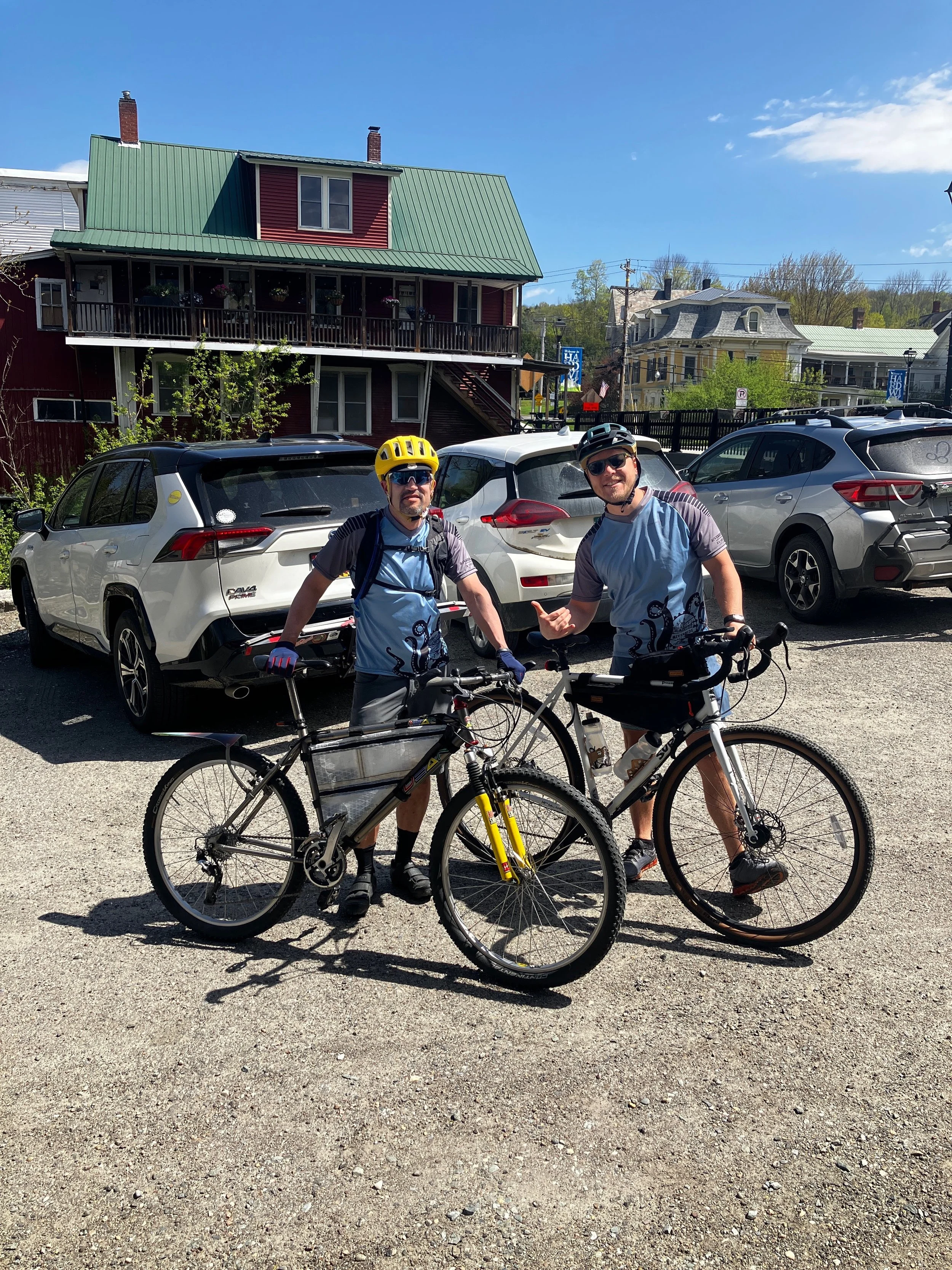 What a way to start gravel season 🚴&zwj;♂️🔥

We&rsquo;re planning to keep the good times rolling every Sunday at 11am, with the next ride happening Memorial Day weekend!

While you don&rsquo;t HAVE to rock a Riverside Kraken Jersey, they are pretty