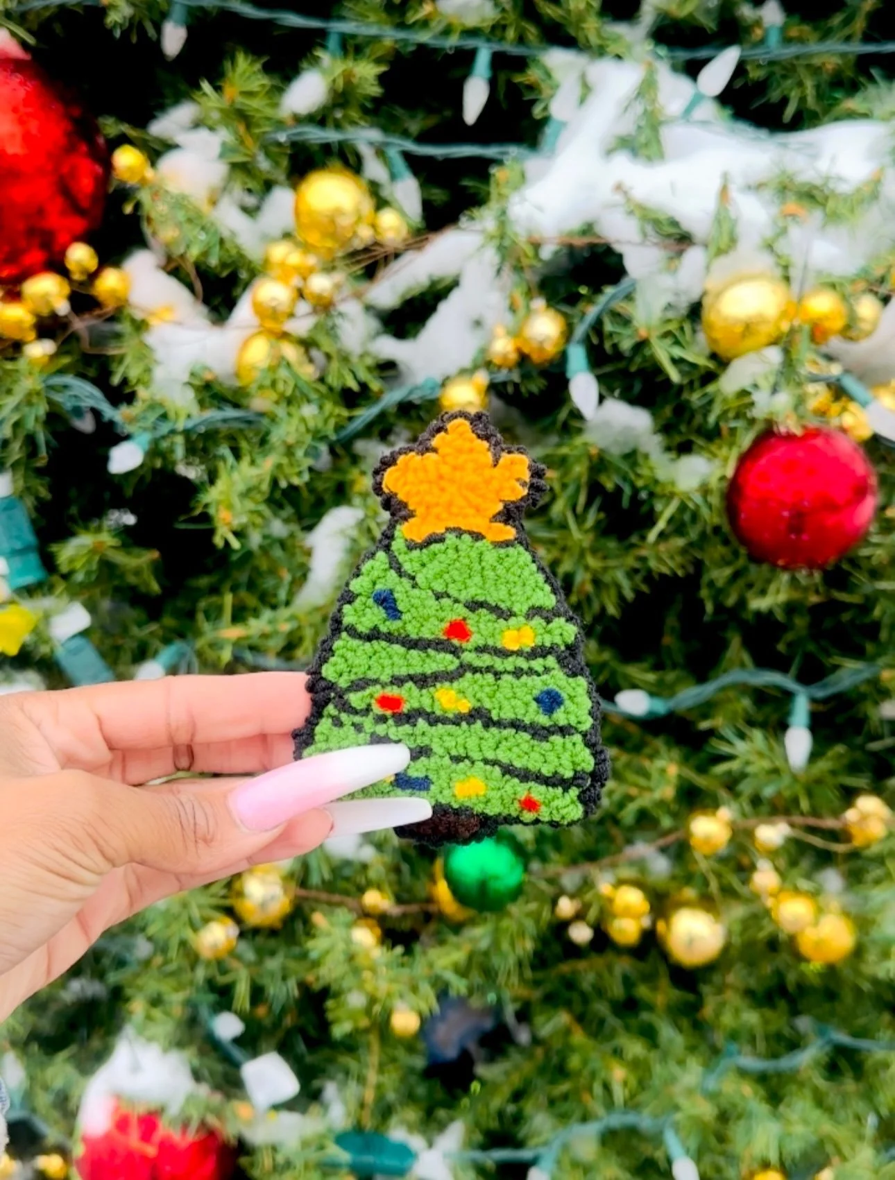 Holiday Tree Coaster