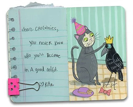 🖤🐦&zwj;⬛🐈&zwj;⬛
Dear Cro(w)nies No. 93,
Honestly the crown changed him a little.