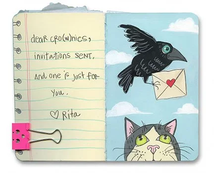 🖤🐦&zwj;⬛🐈&zwj;⬛
Dear Cro(w)nies No. 92,
Because mail by crow delivery times are significantly better than USPS.
