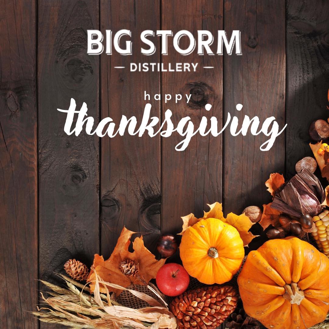 Happy Thanksgiving!
We look forward to seeing you tomorrow.