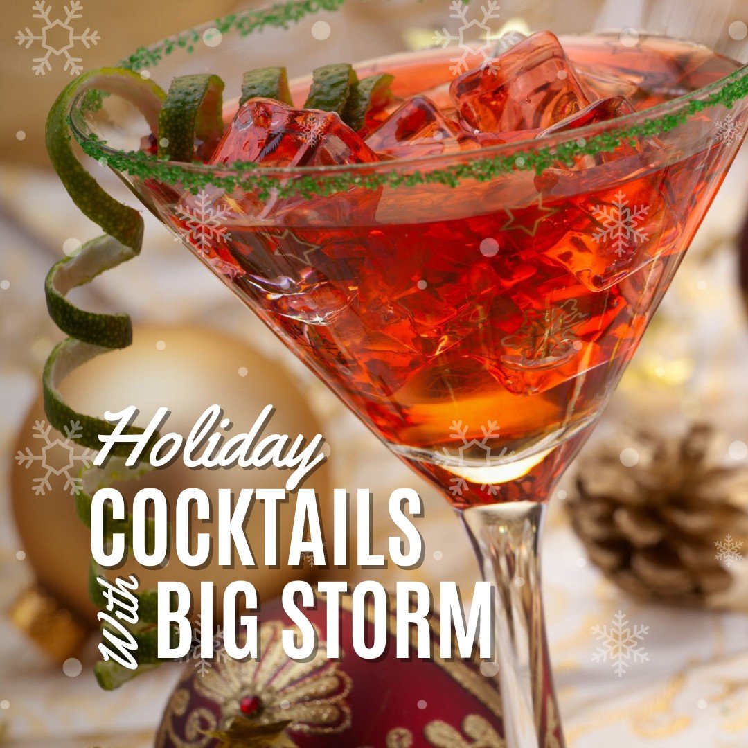 🎄✨ Shake Up the Holidays with Big Storm Distillery! ✨🎄

This holiday season, craft cocktails that&rsquo;ll be the talk of every gathering 🍸❄️. Big Storm Distillery&rsquo;s award-winning spirits are your secret ingredient for unforgettable moments.