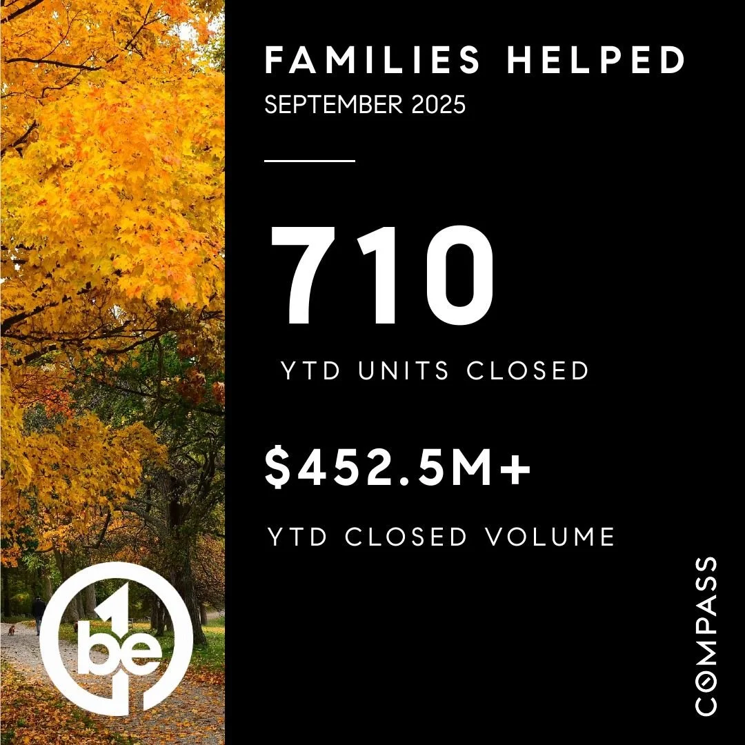 🍁 Happy First Day of Fall &amp; Cheers to a Big Milestone for Be1! 710 families helped so far this year &mdash; and we&rsquo;ve already surpassed the 706  total number of families we served in all of last year. What&rsquo;s even more exciting? Q4 ha