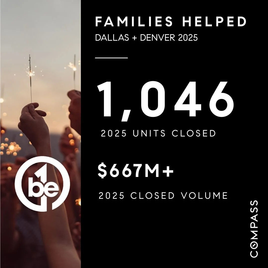 2025 recap ✨
1,046 families helped
$667M+ closed volume
Most families helped + highest closed volume in Be One history

Grateful for the trust, the team, and the journey. Now it&rsquo;s time to set new goals and new intentions for 2026. 🚀
