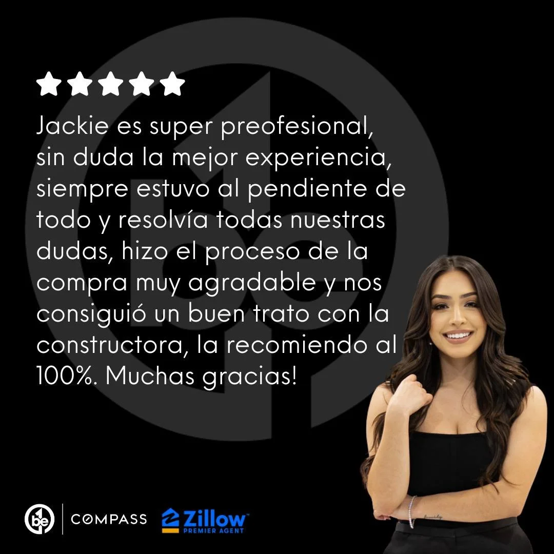 ⭐ 5-Star Zillow Premier Agent Reviews ⭐

Shoutout to Jaqueline for delivering top-tier service for clients in Denver!

Be1 is built on delivering outstanding care, reliable guidance, and relationships that continue long after the closing. Being a cli
