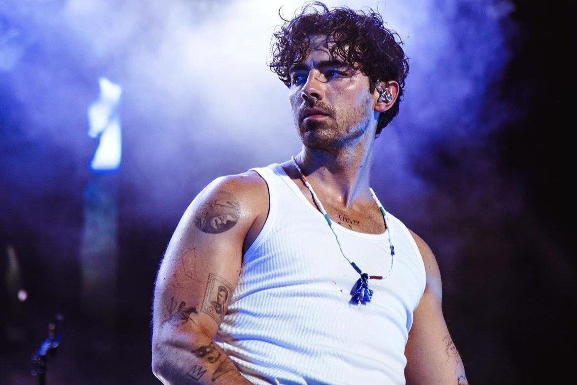 Joe Jonas' Sole Pleasure