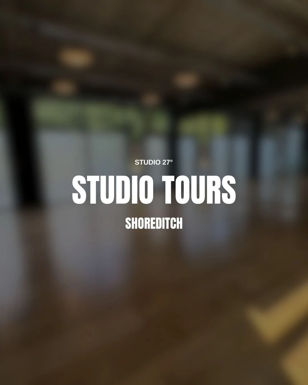 STUDIO TOUR: SHOREDITCH