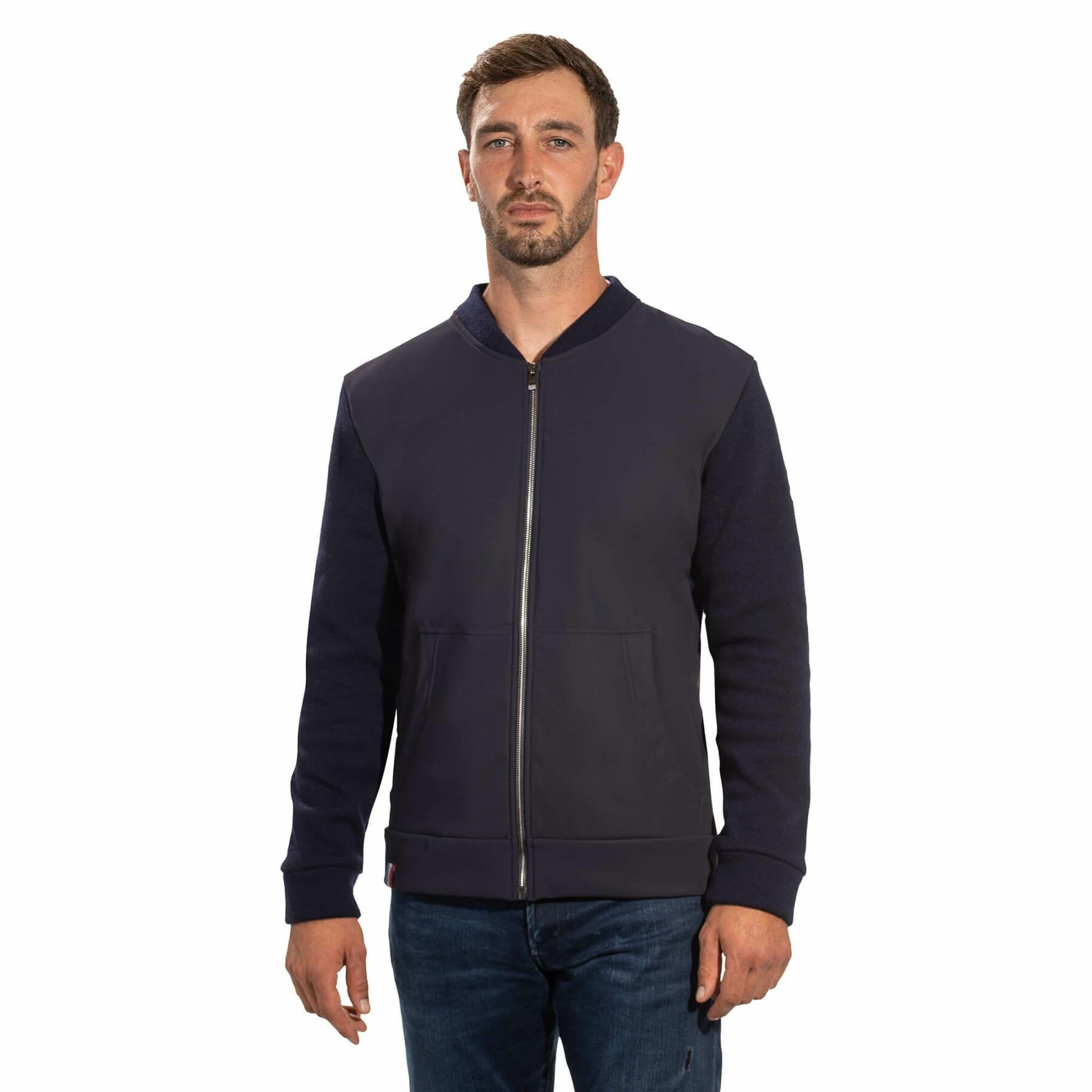 SKIDRESS Veste Renaud bleu gris/anthracite homme