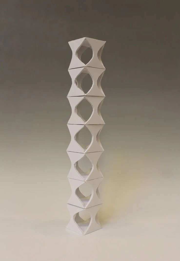 Paper Module Sculpture