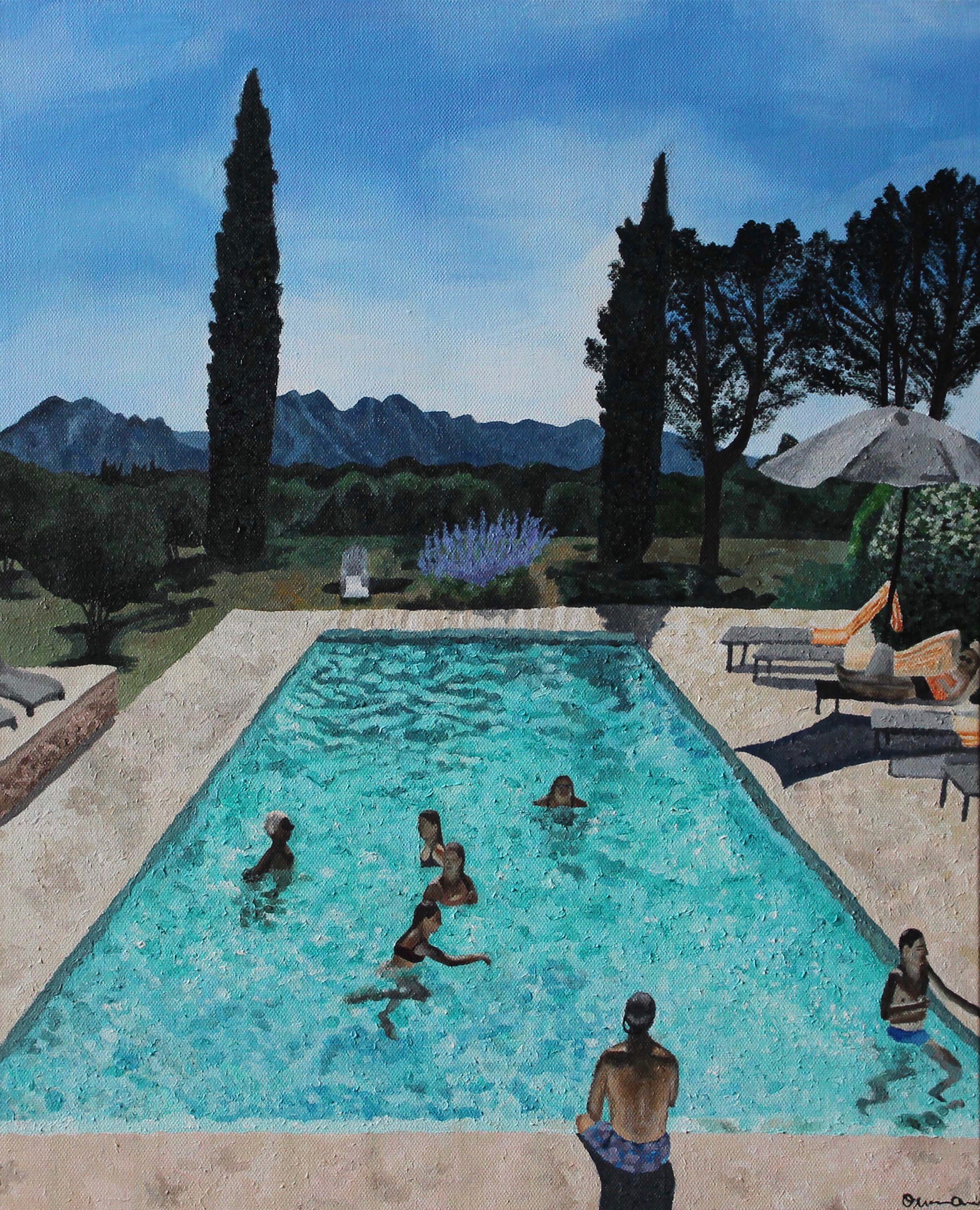 Eygaliéres, Acrylic