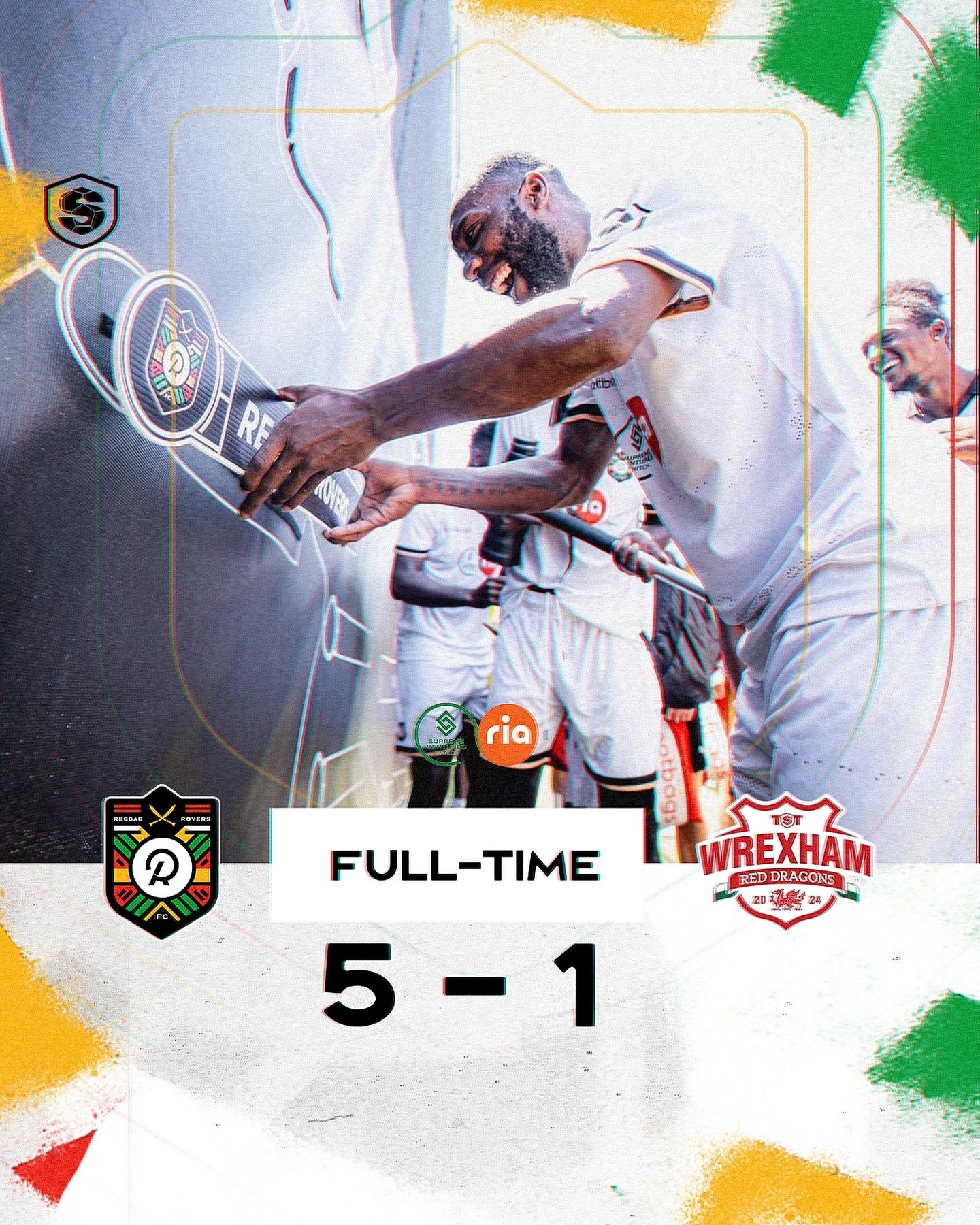 We brought the heat today 💪🏾☀️. Victory is secured ! We&rsquo;re moving on to the quarter finals . Let&rsquo;s go ROVERS ⚔️🌴. #roadtomillion #reggaerovers