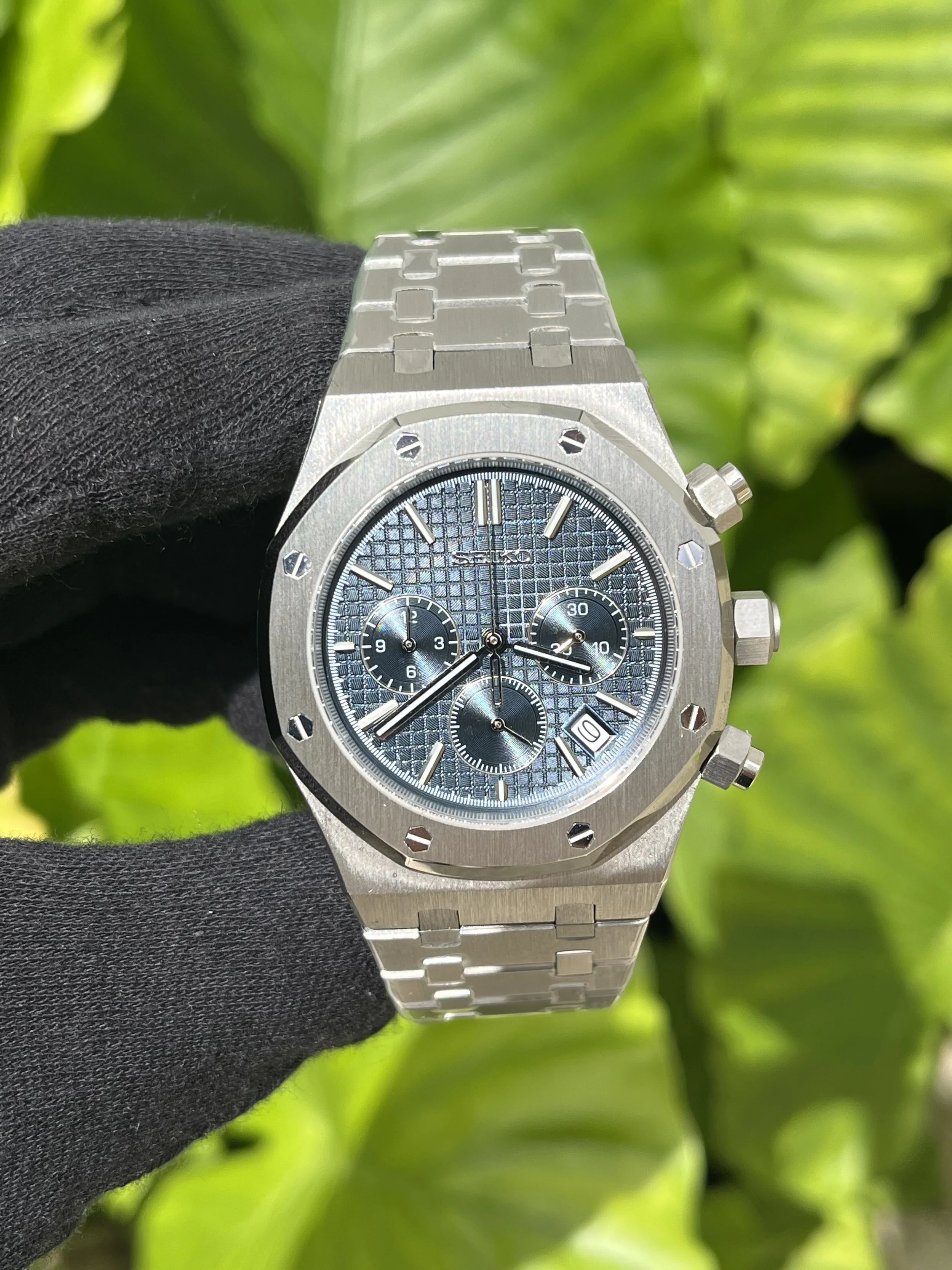 Royal Chronograph Mod - Blue