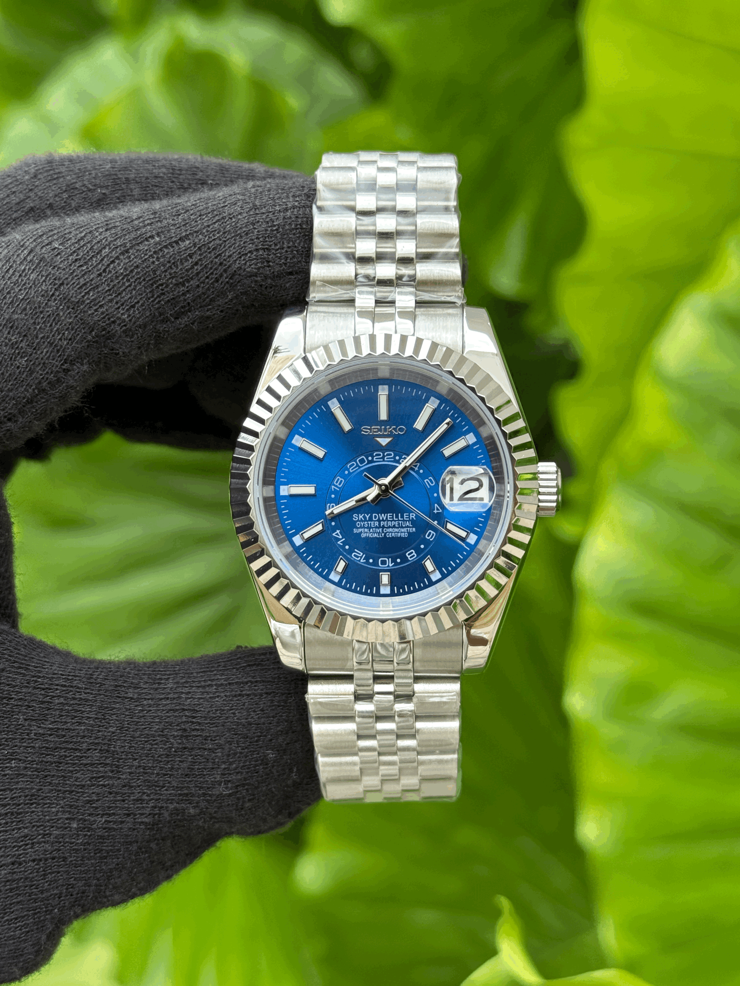 Sky D Mod - Blue NH35 Automatic