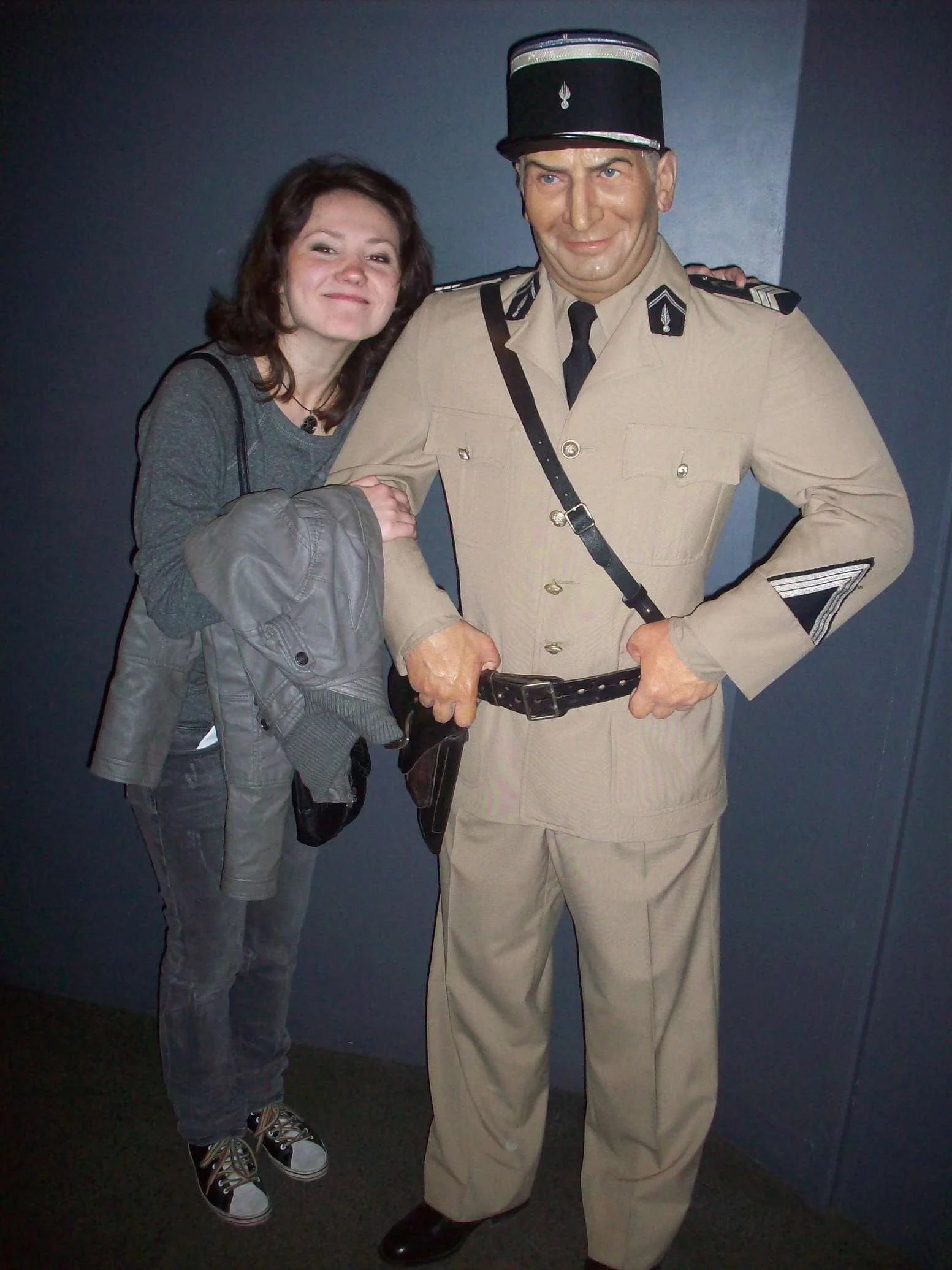 Meeting Louis de Funès at Musée Grévin