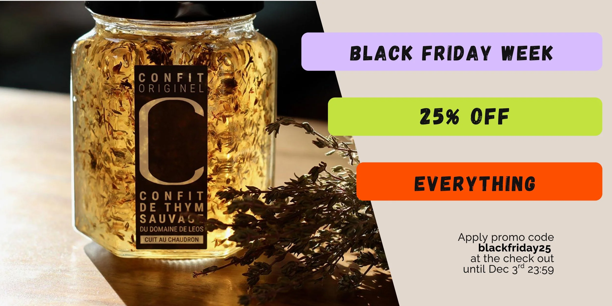 Black Friday 2025 promo