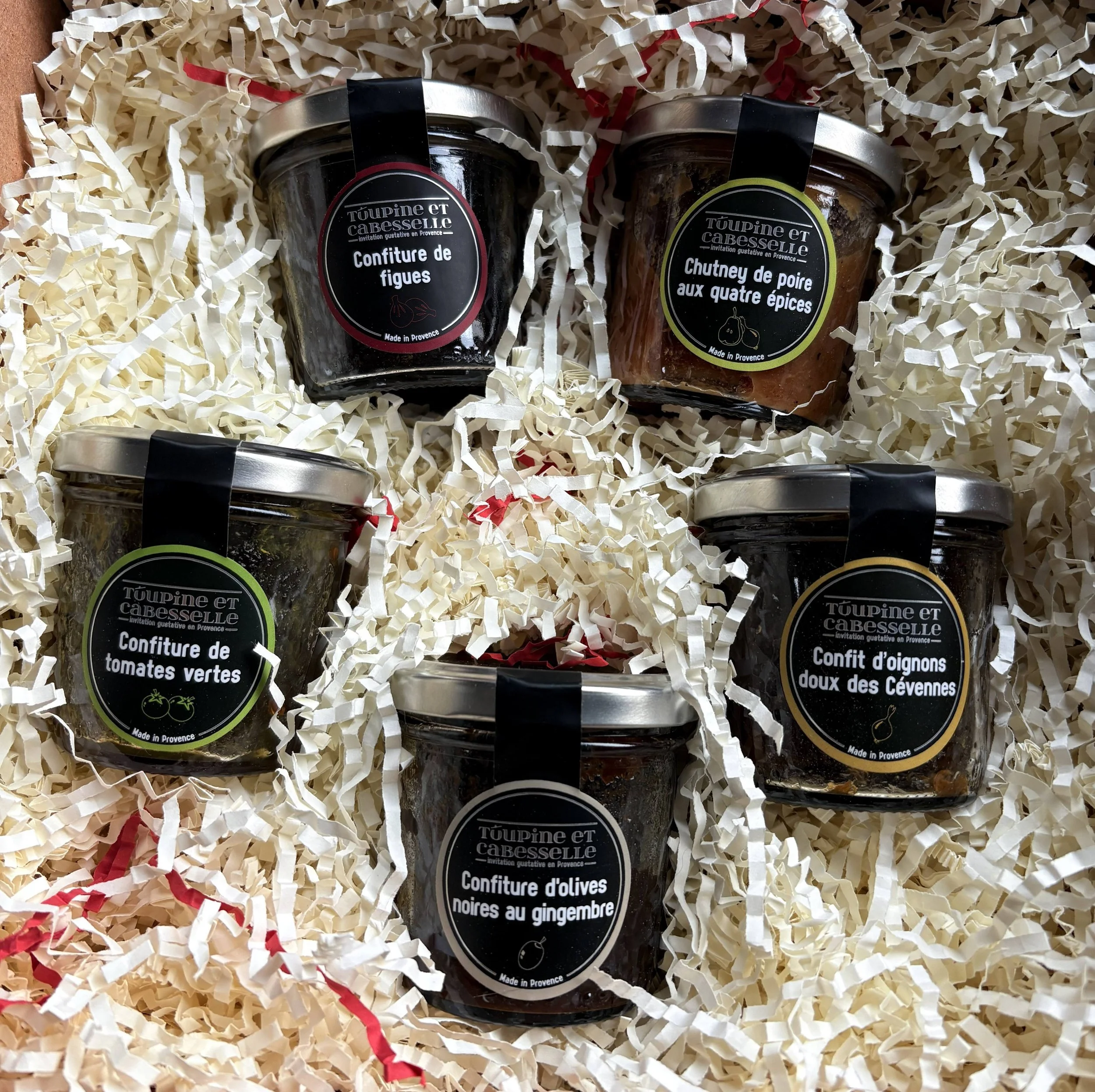 The Curious Jam Collection – 5 Sweet & Surprising Flavours, perfect for fois gras and cheese, 5 x 90g