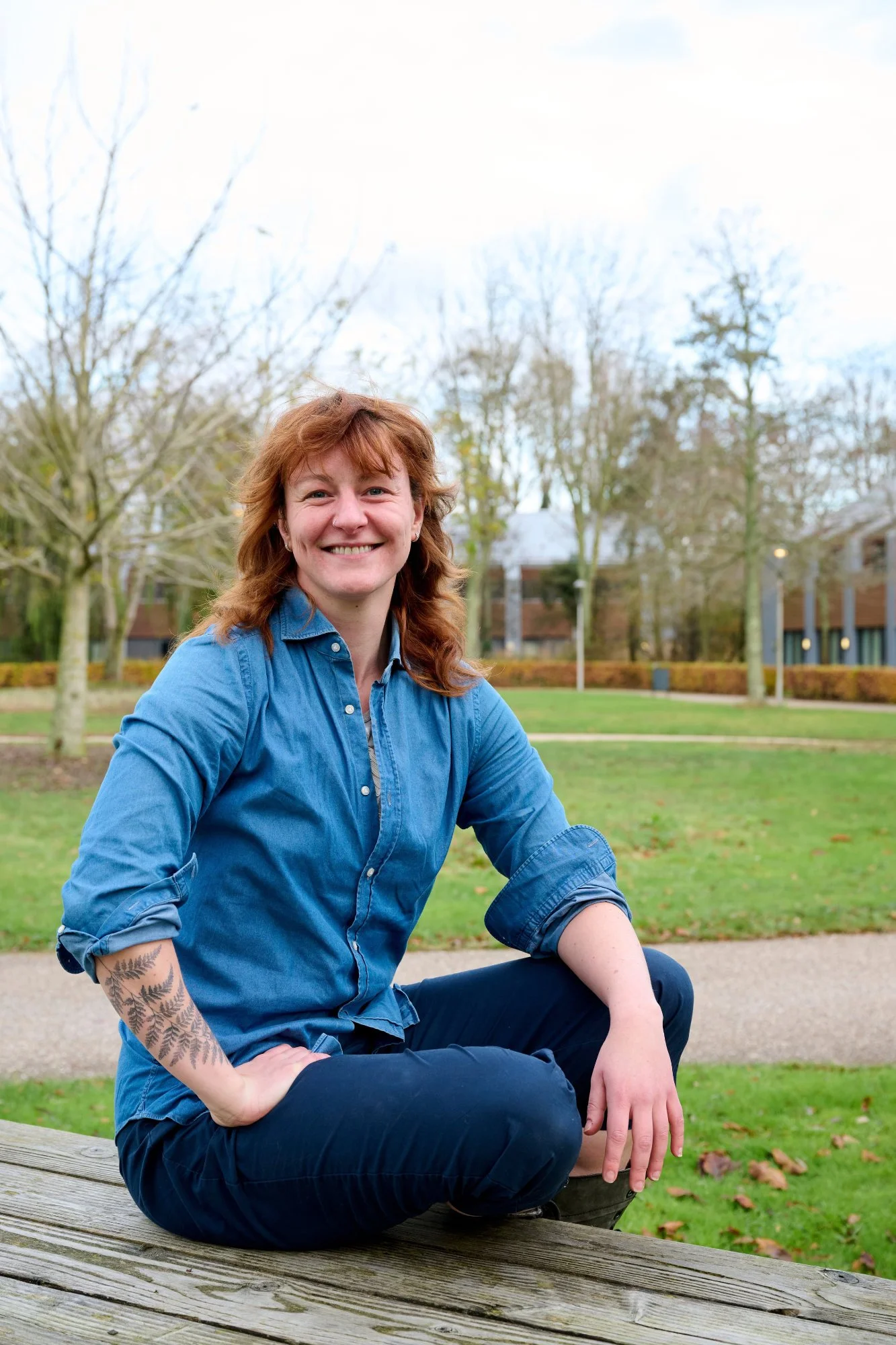  Rivierduinen, Leidschendam, Zuid-Holland, Nederland - 24 11 2025: Portret Celeste van Kastel 