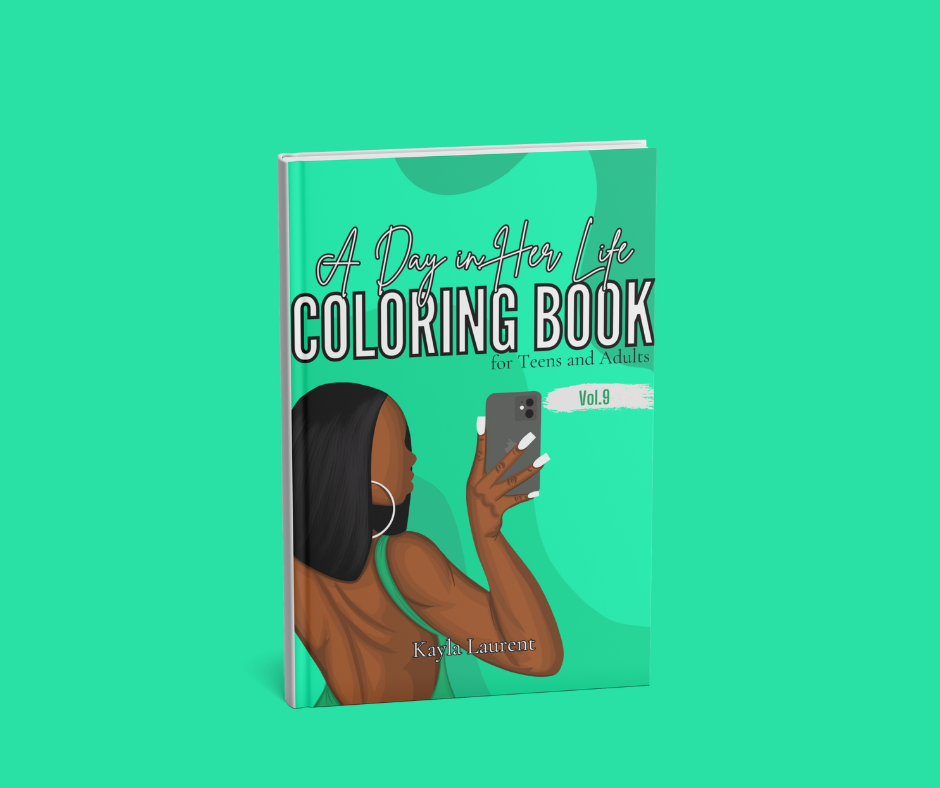A Day in Her Life Coloring Book Volume 9