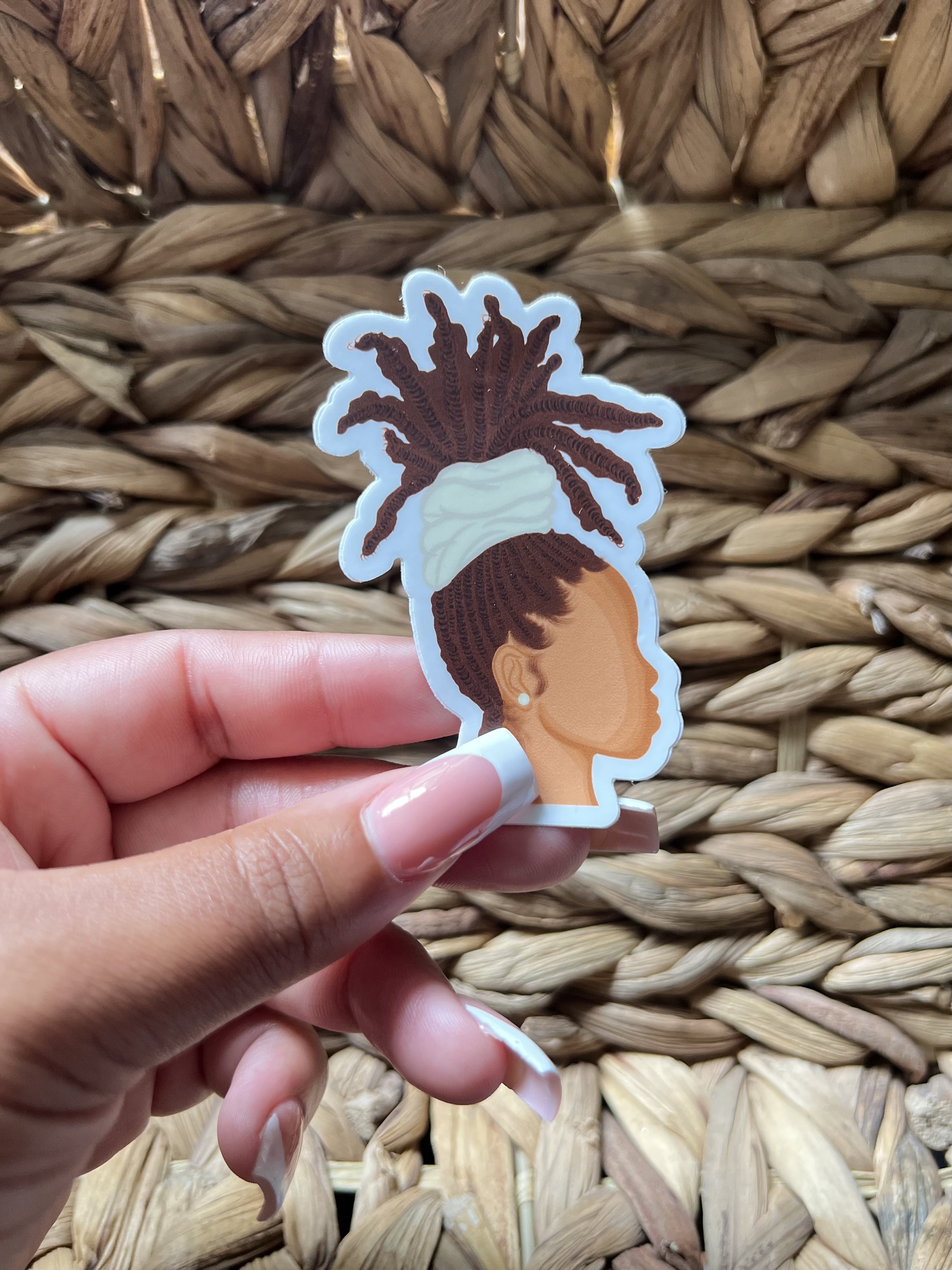 Exquisite Crown Sticker (Large)