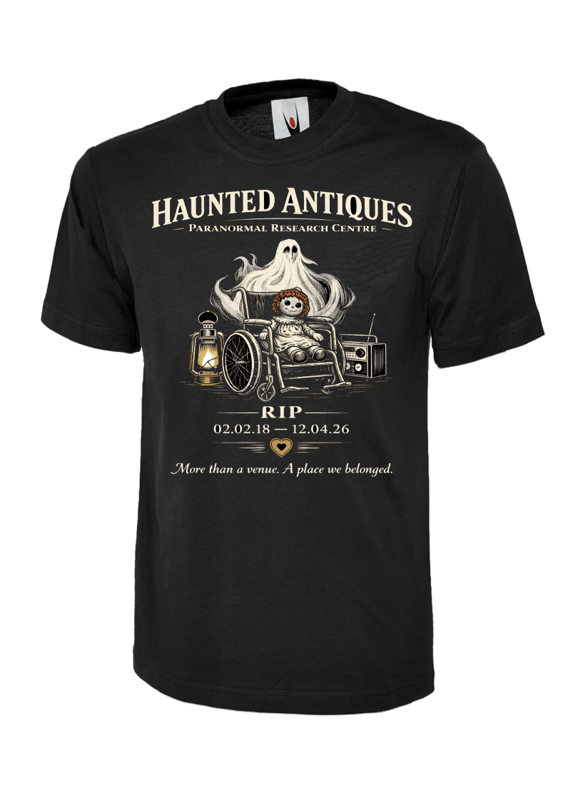 HAPRC R.I.P T-Shirts.  Colour Black.