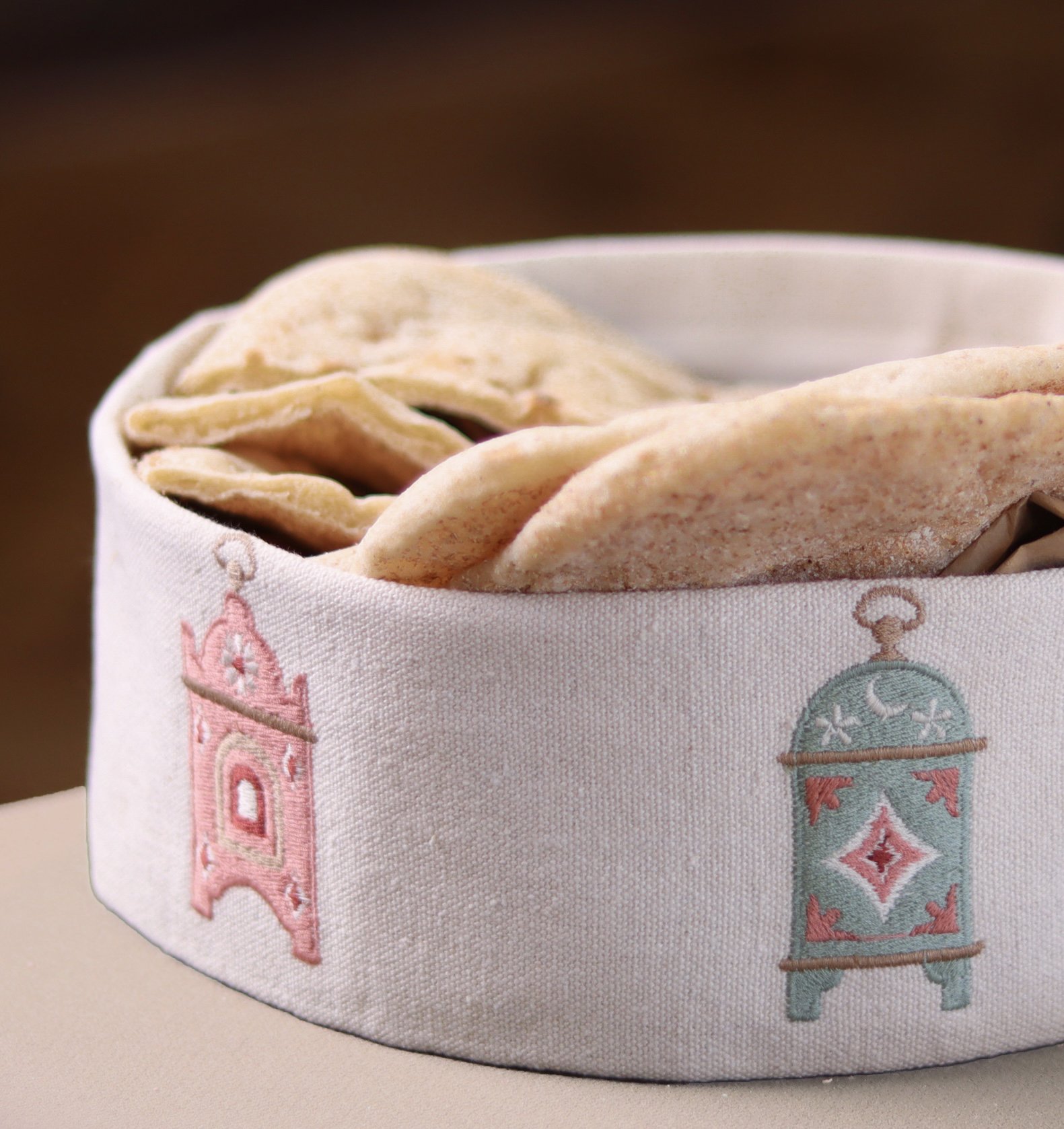 Pastel Lanterns Breadbasket