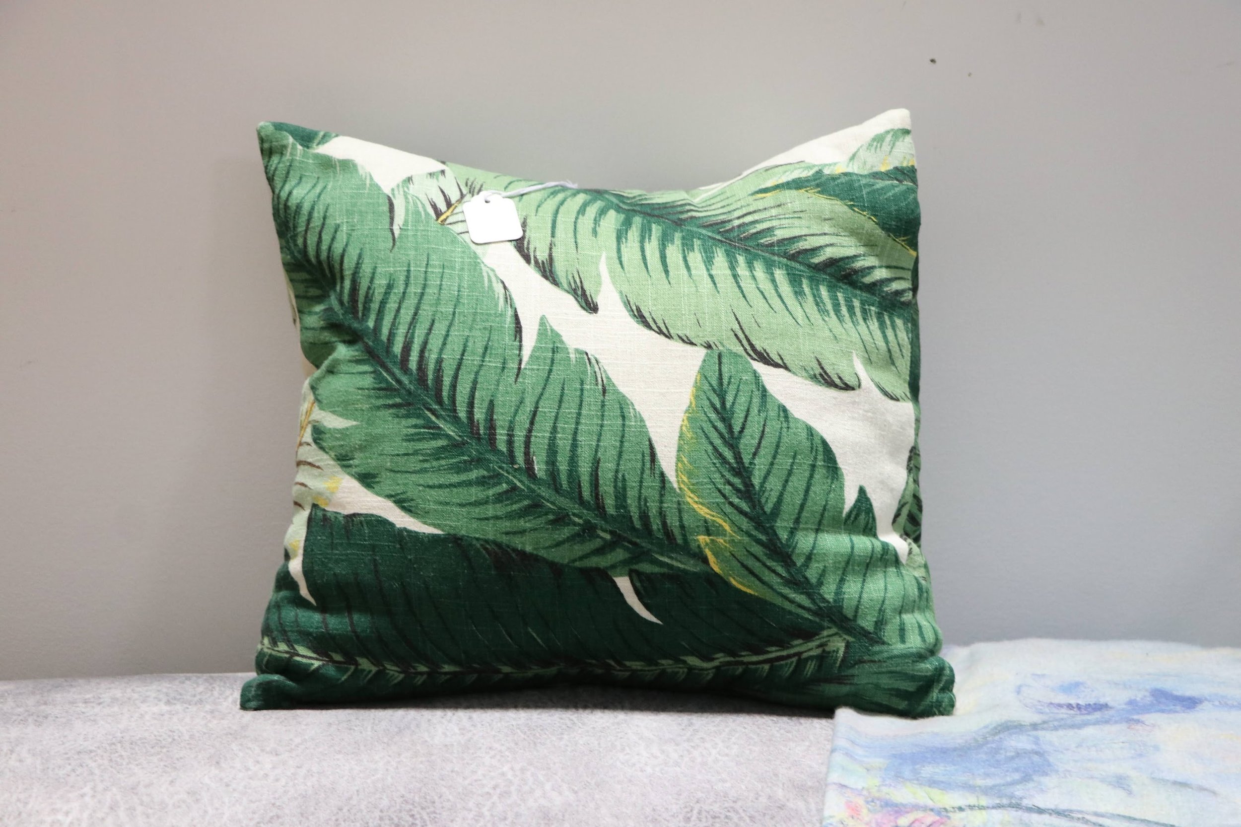 Bahamian Foliage Pillow