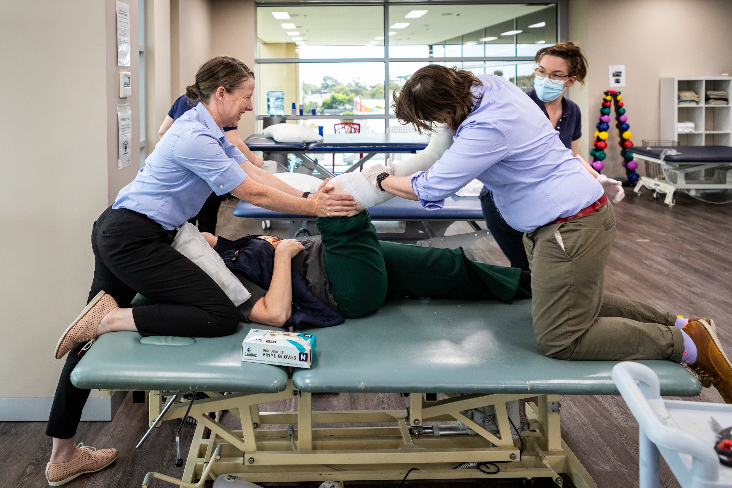 team patient treatment