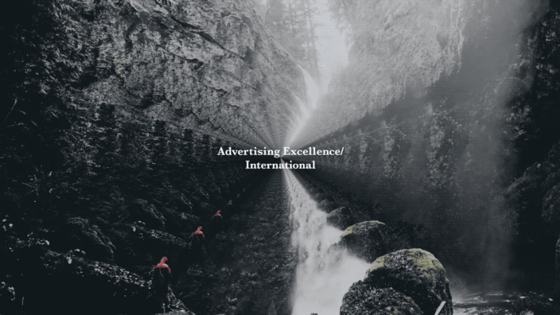 Advertising Excellence Show Category Card