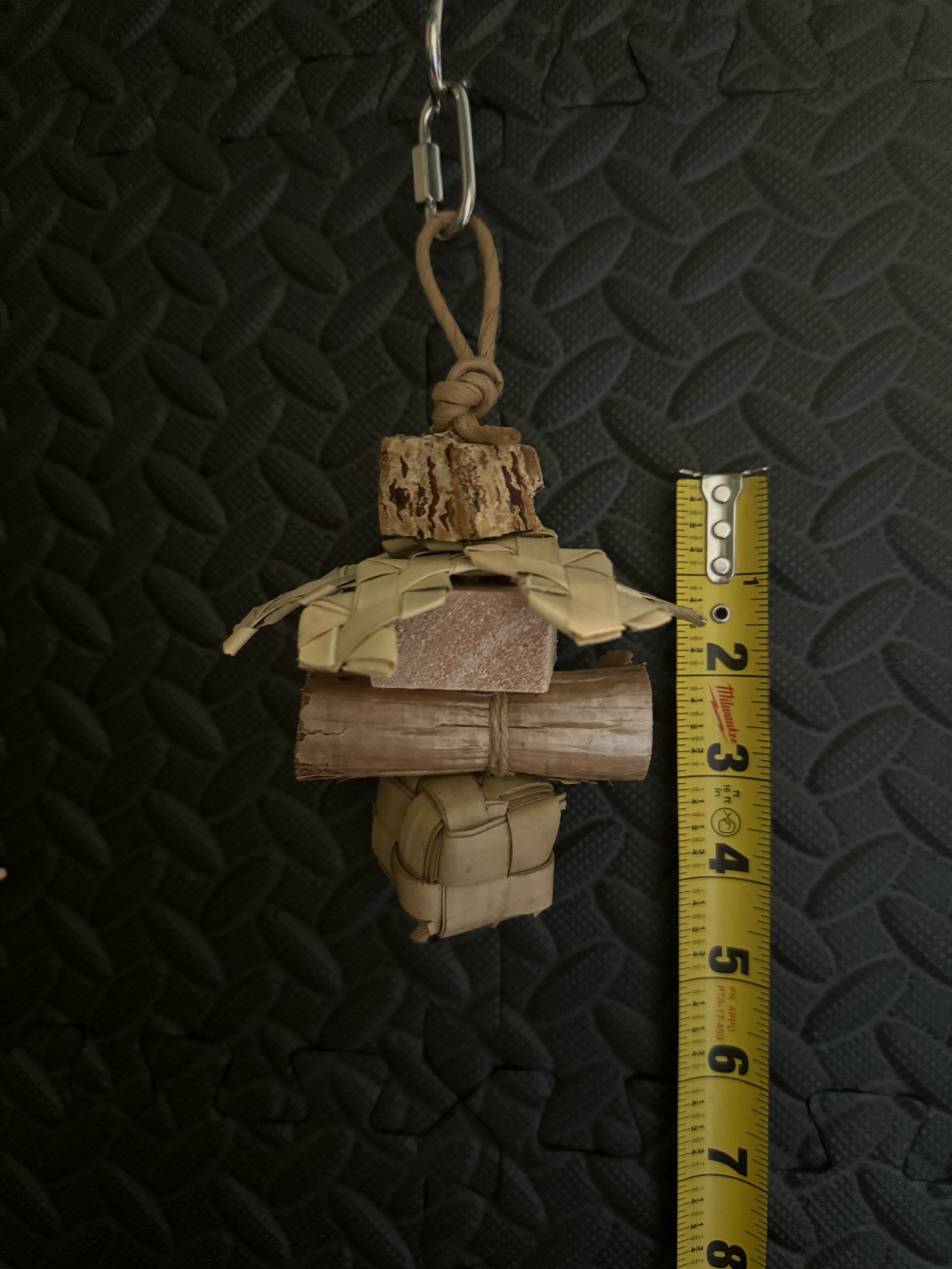 Erebus natural small bird toy