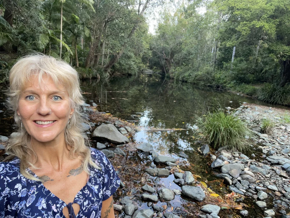 Zola at CW swimming hole.JPG