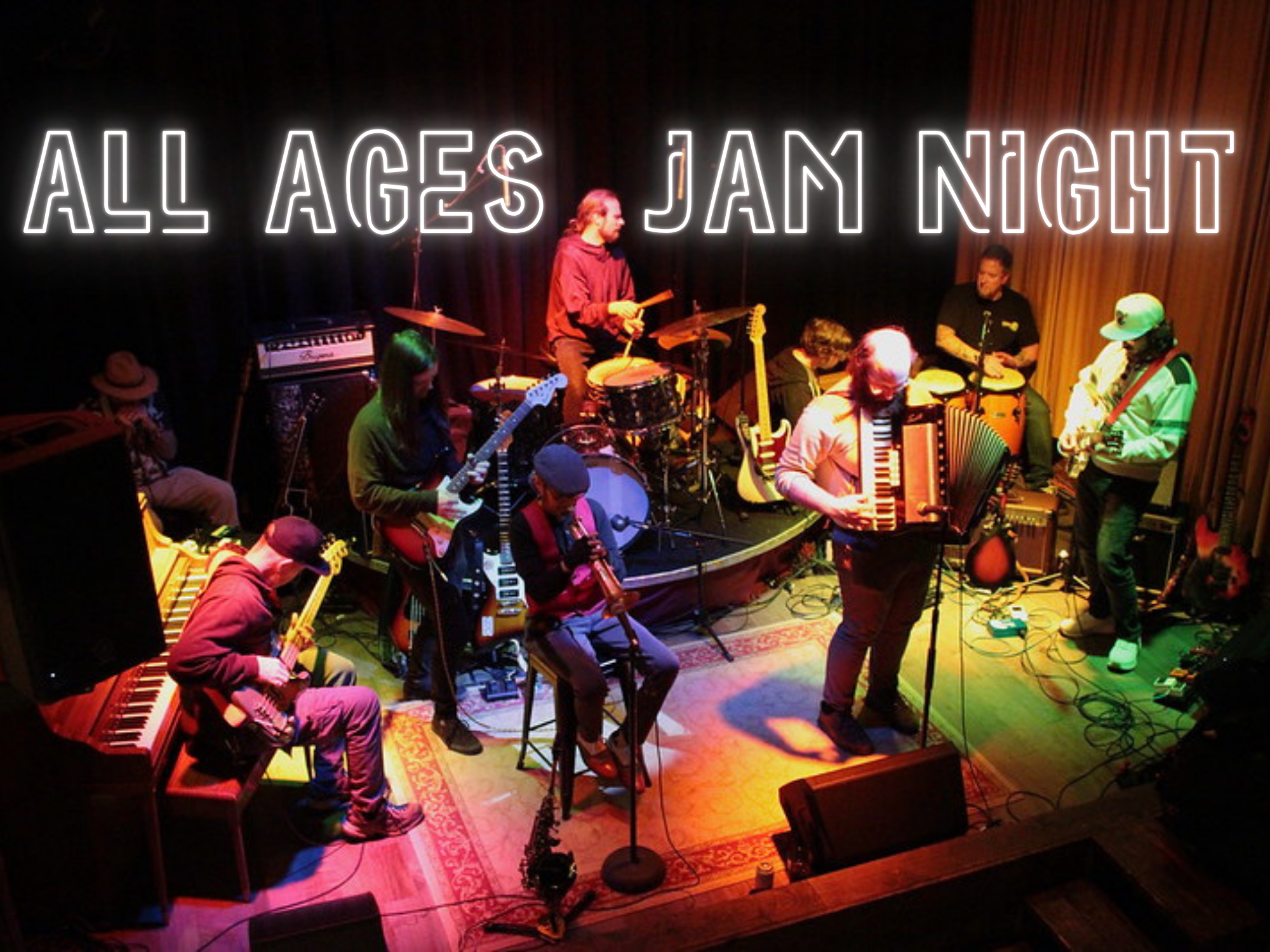 ALL AGES Jam Night at The Rosebud