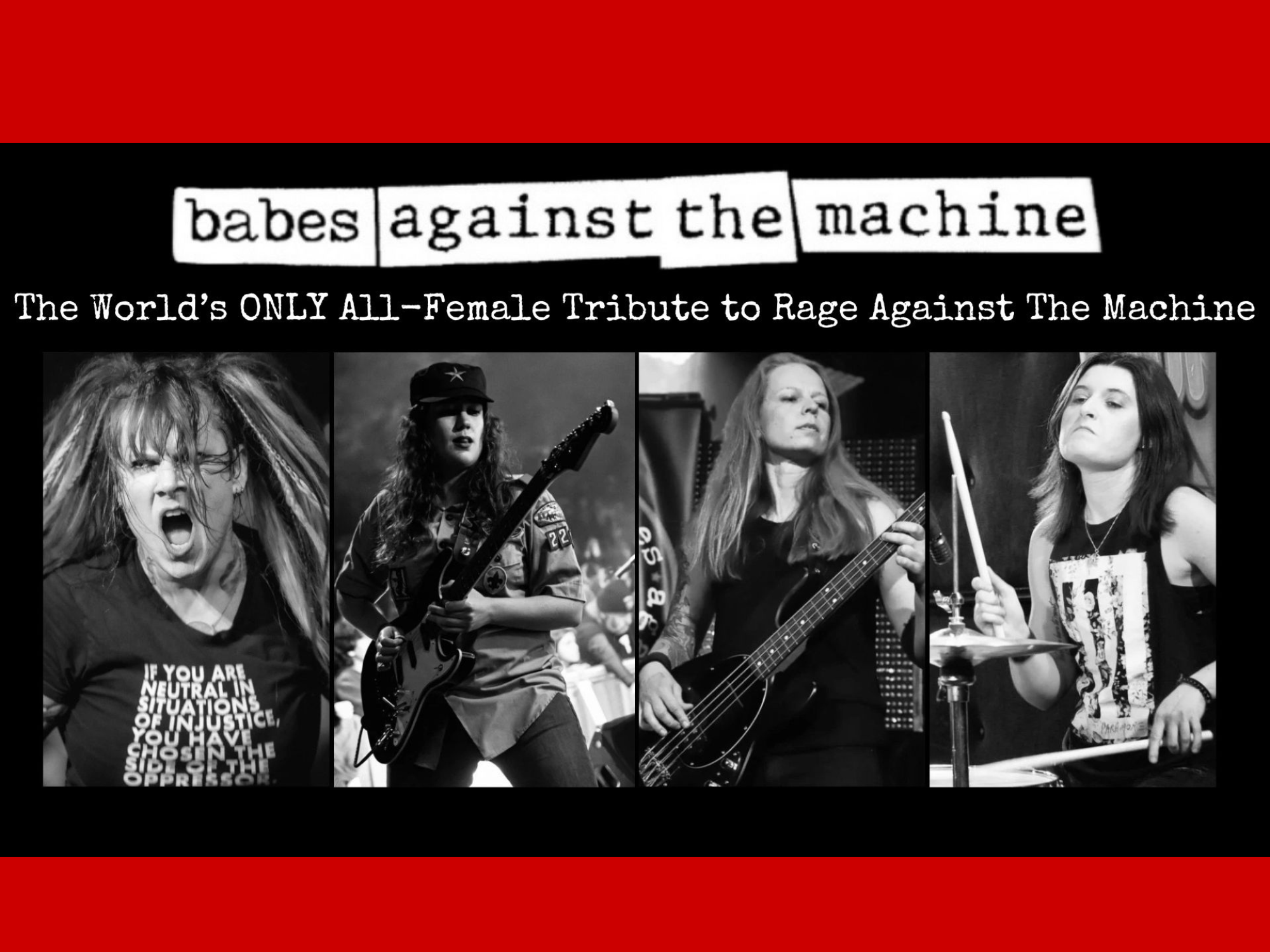 Babes Against The Machine - The World's ONLY All-Female Tribute to RATM, w/ Bad Luck Blackouts