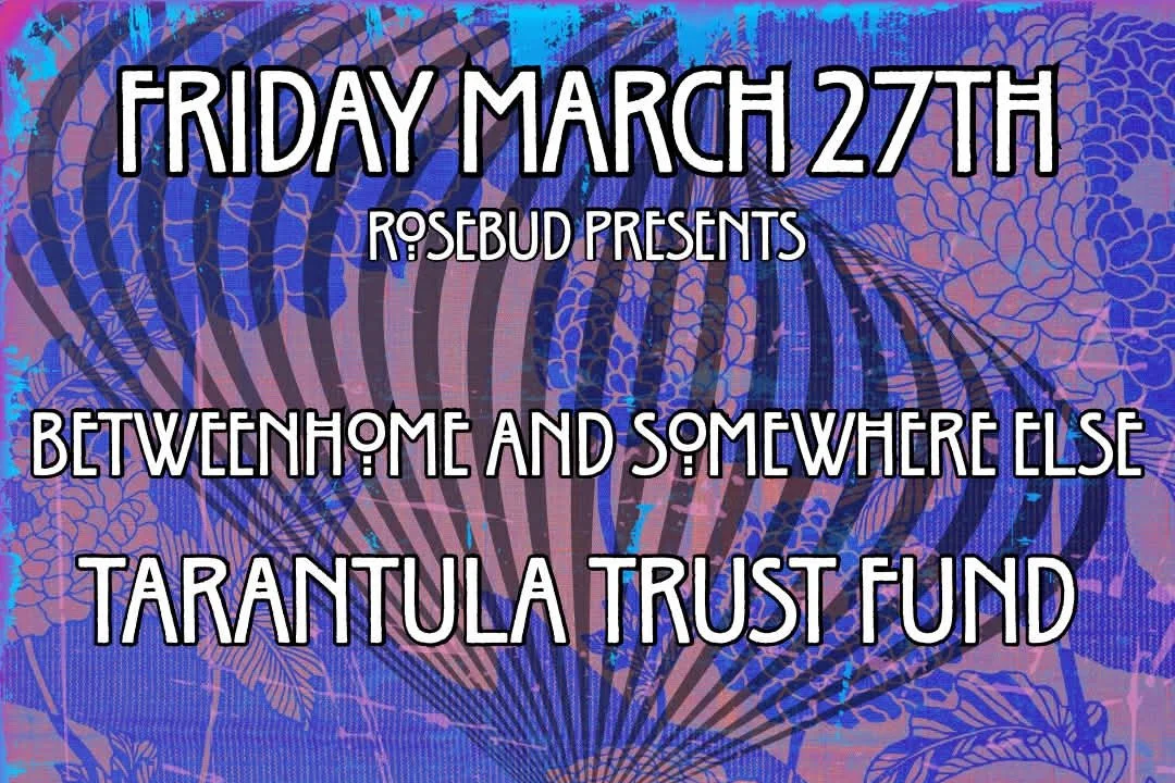 between home and somewhere else, Tarantula Trust Fund LIVE at The Rosebud