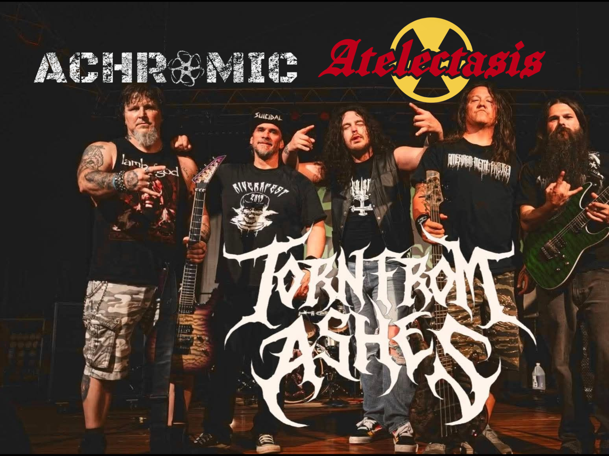 Torn From Ashes, Achromic, Atelectasis: METAL at The Rosebud
