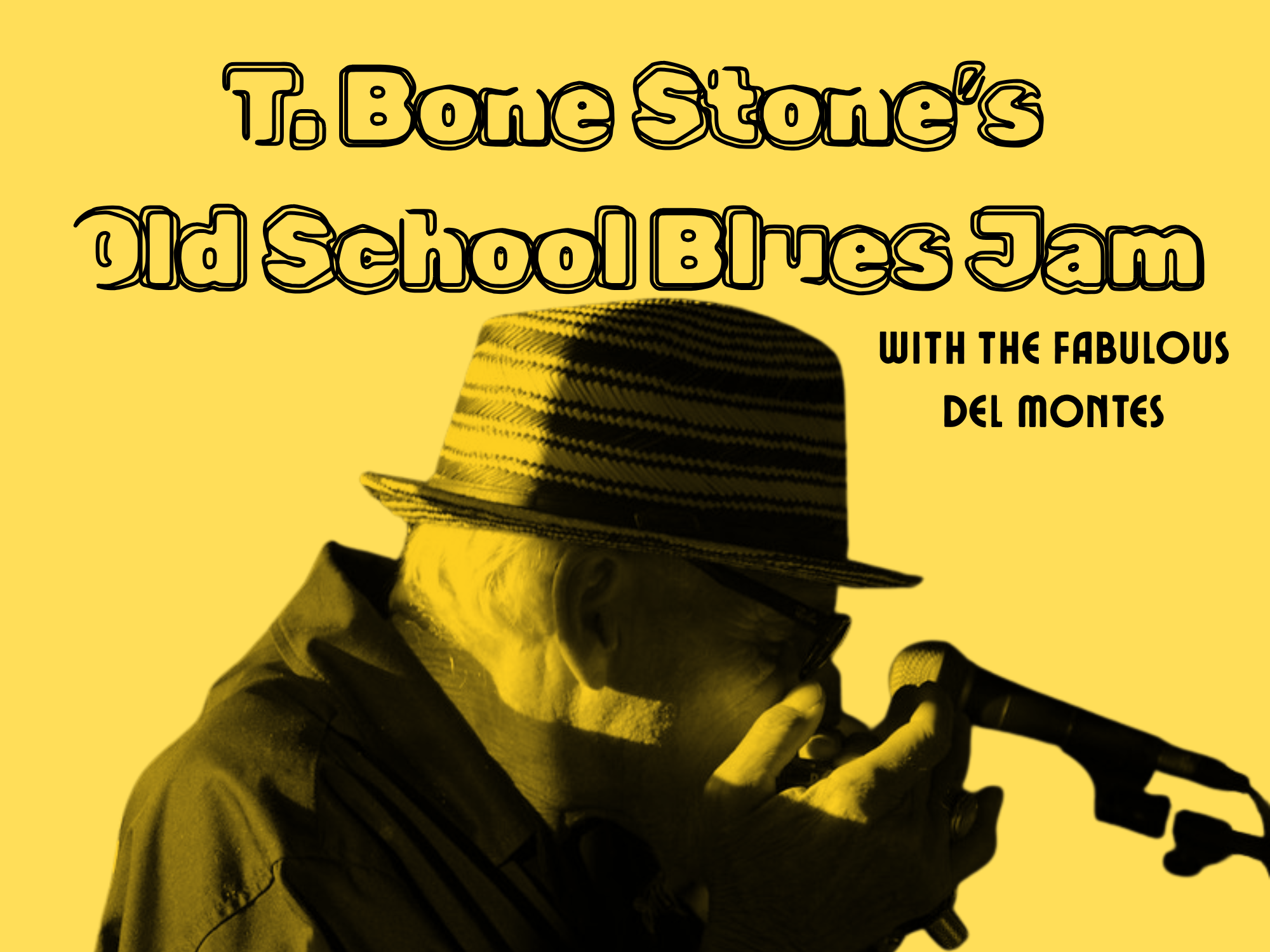 T.Bone Stone’s Old School Blues Jam LIVE at The Rosebud