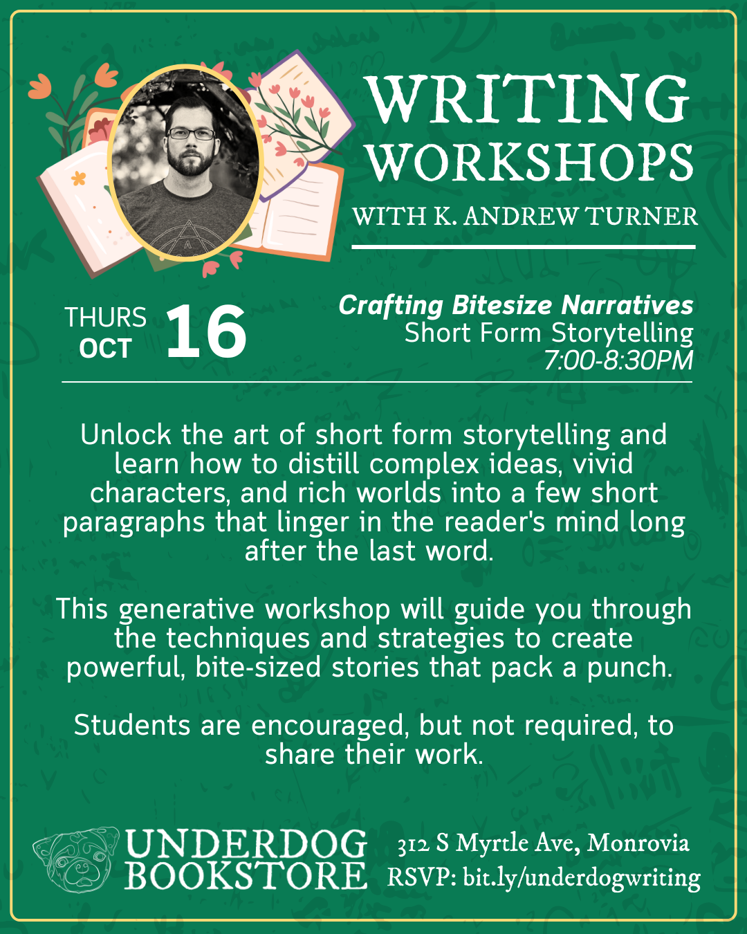Writing Workshop: Crafting Bitesize Narratives