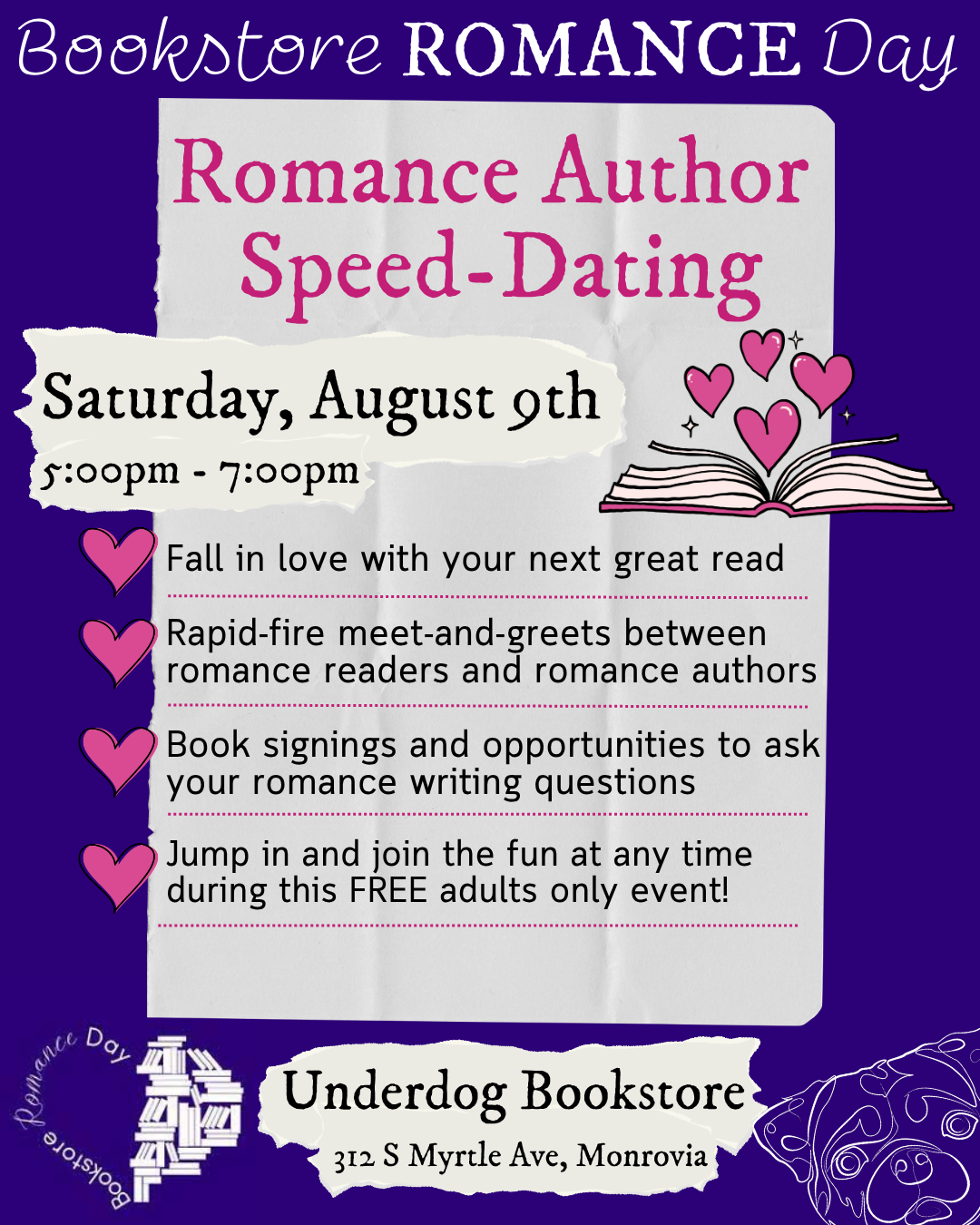Romance Author Speed Dating