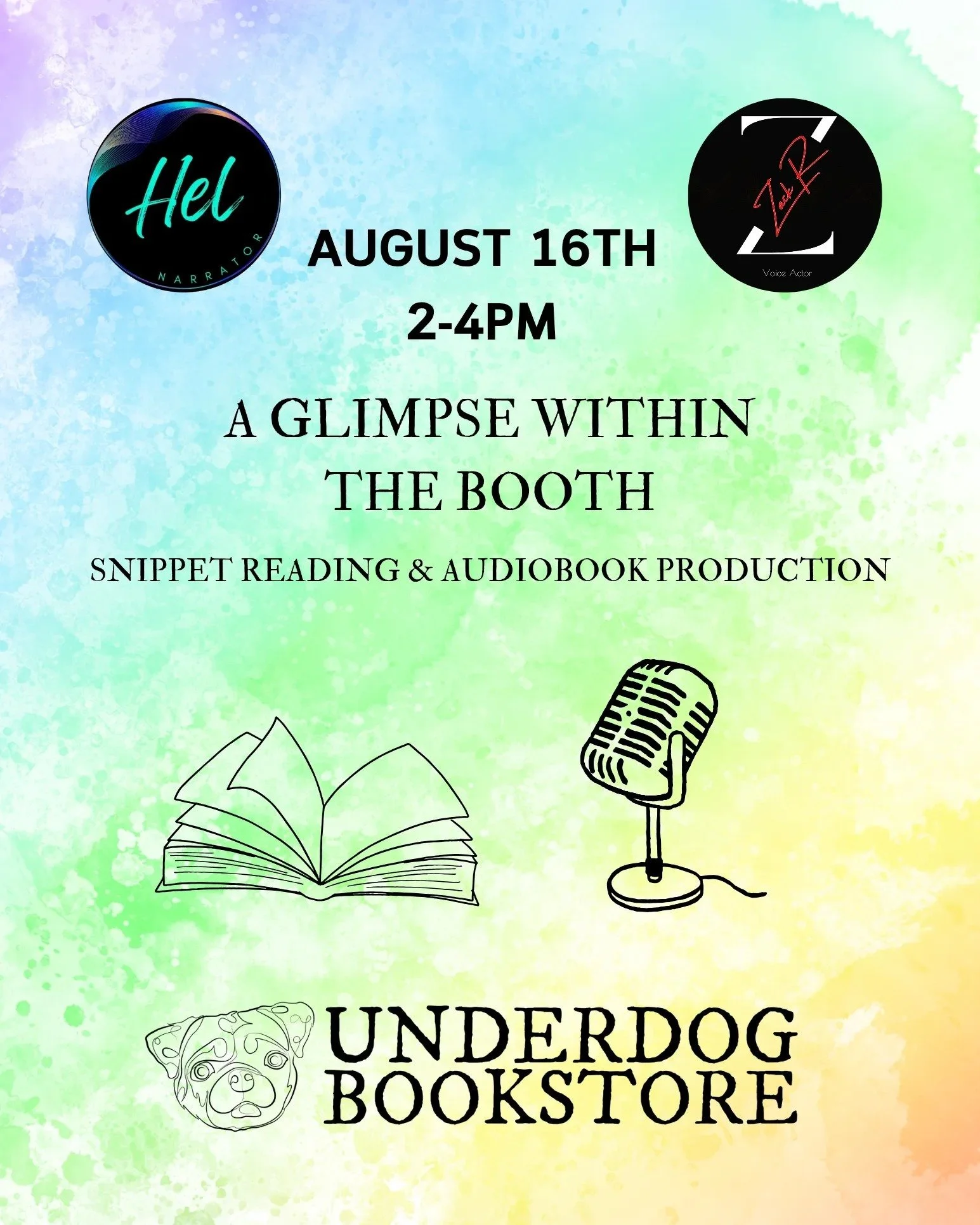 A Glimpse within the Audiobook Booth
